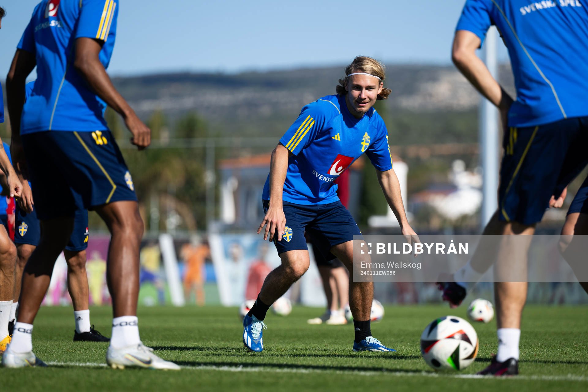 Sebastian Nanasi of the Swedish men's football national