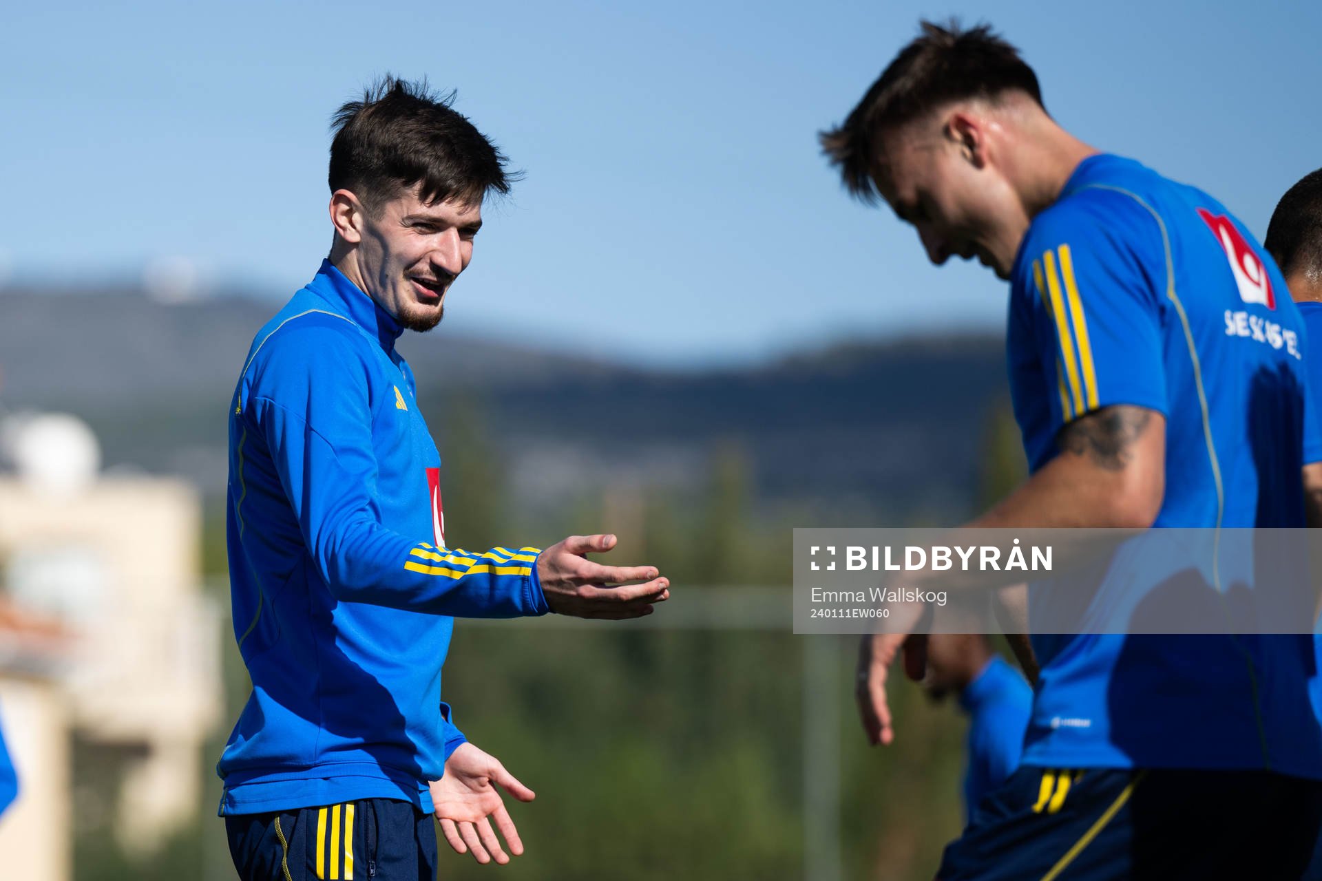 Armin Gigovic of the Swedish men's football national team