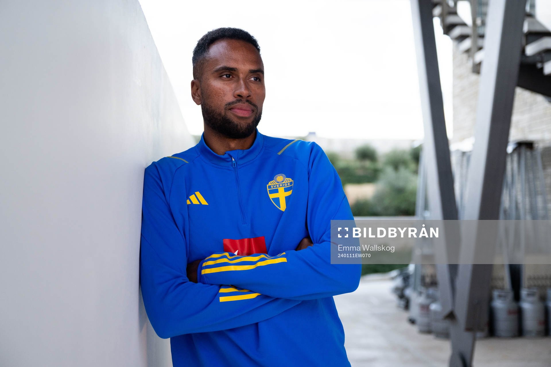 Isaac Kiese Thelin of the Swedish men's football national