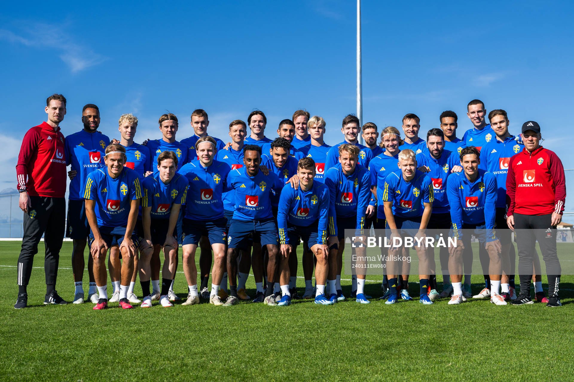 Interim coach Daniel Bäckström, Isaac Kiese Thelin,