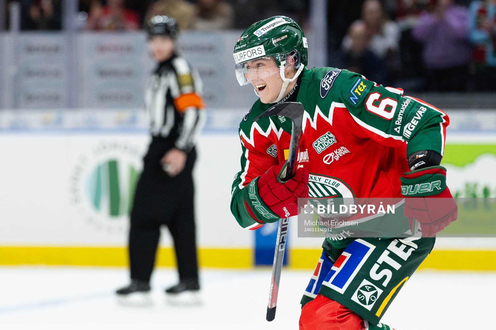 Frölundas Filip Hasa jublar