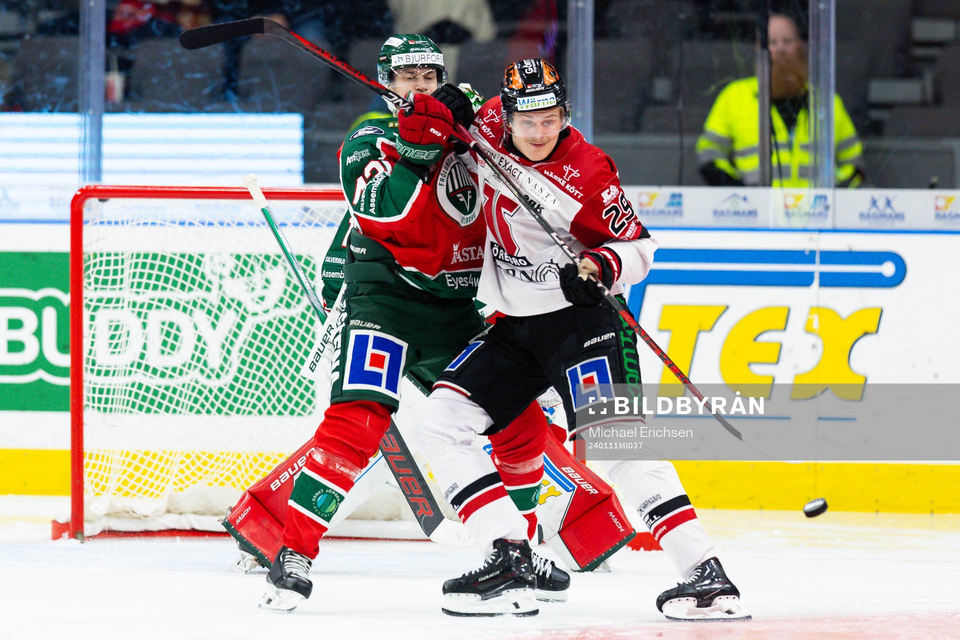 Frölundas Tom Nilsson och Örebros Milton Oscarson