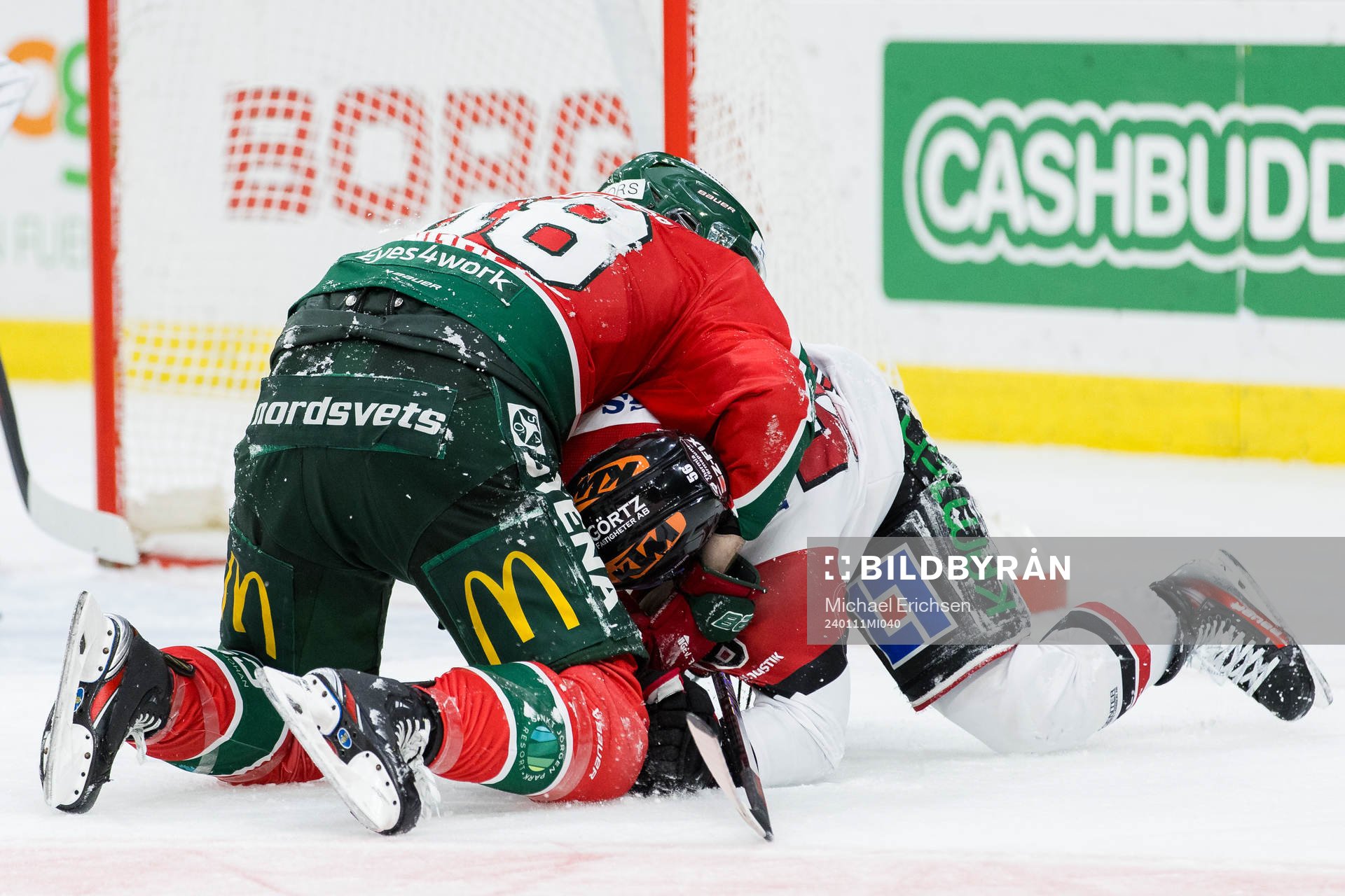 Frölundas Carl Klingberg och Örebros Robin Norell