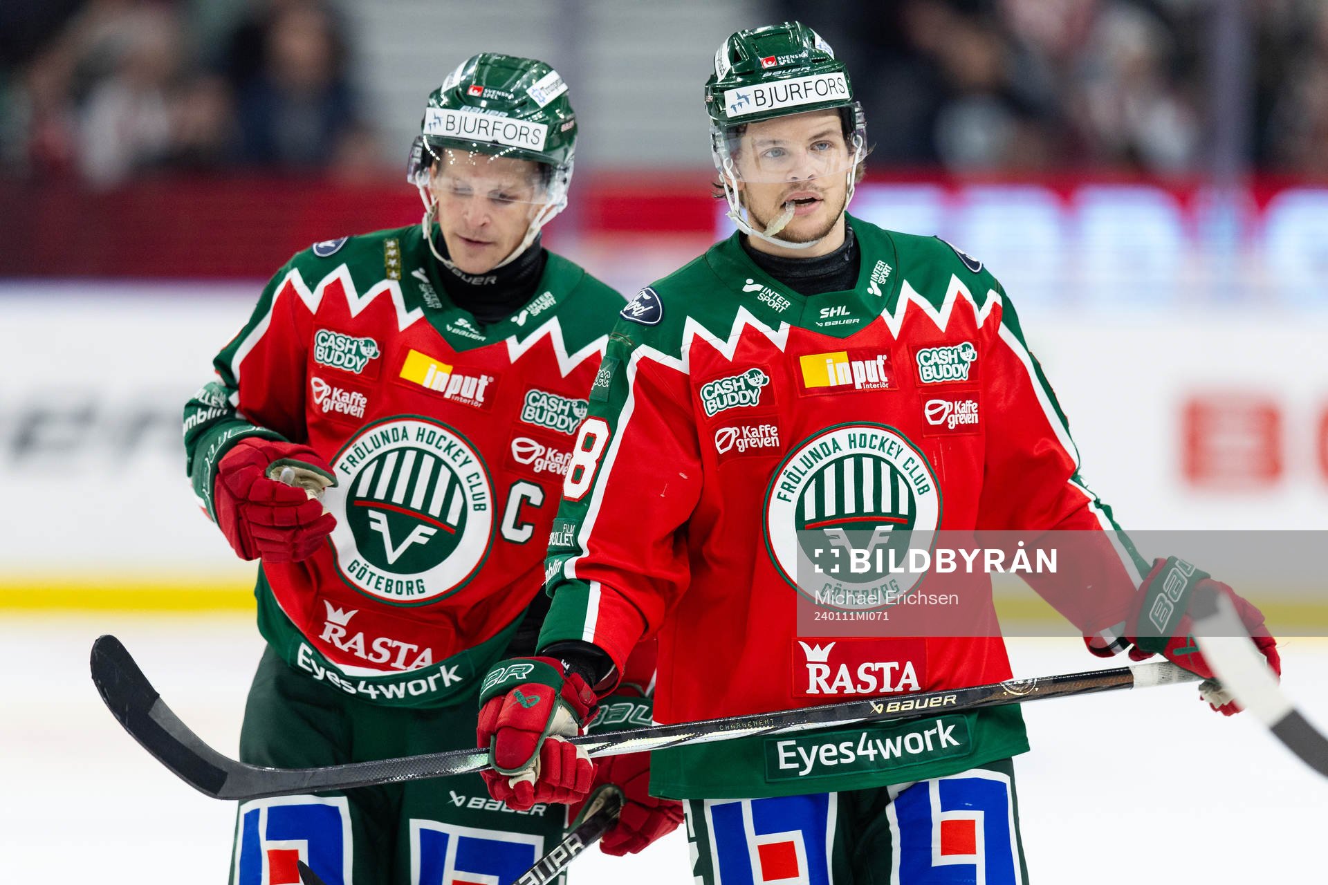 Frölundas Max Friberg och Malte Strömwall