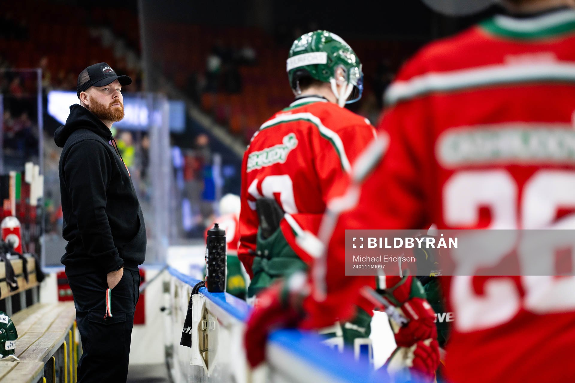 Frölundas materialförvaltare Andy Fagerström