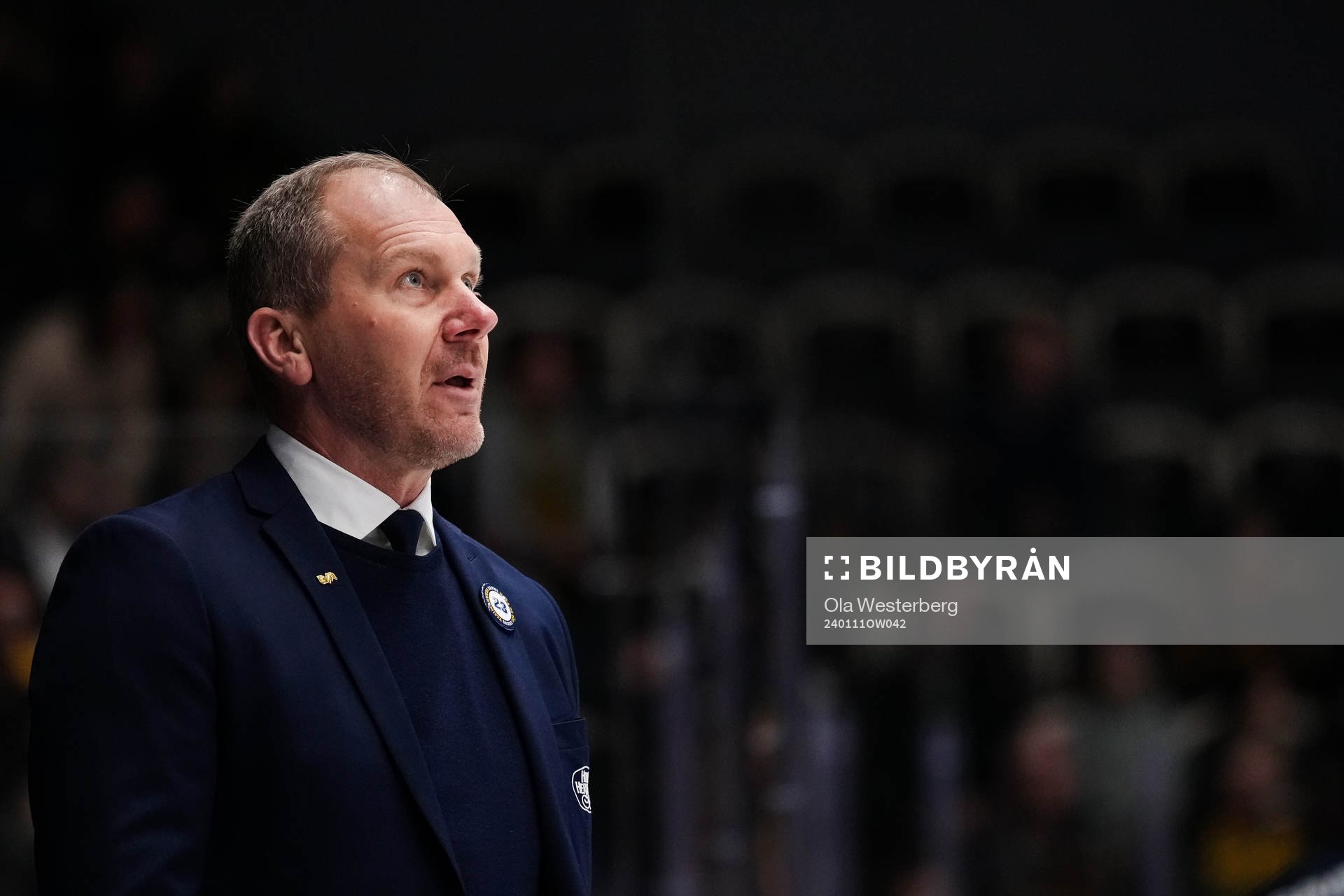 HV71s tränare Johan Lindbom