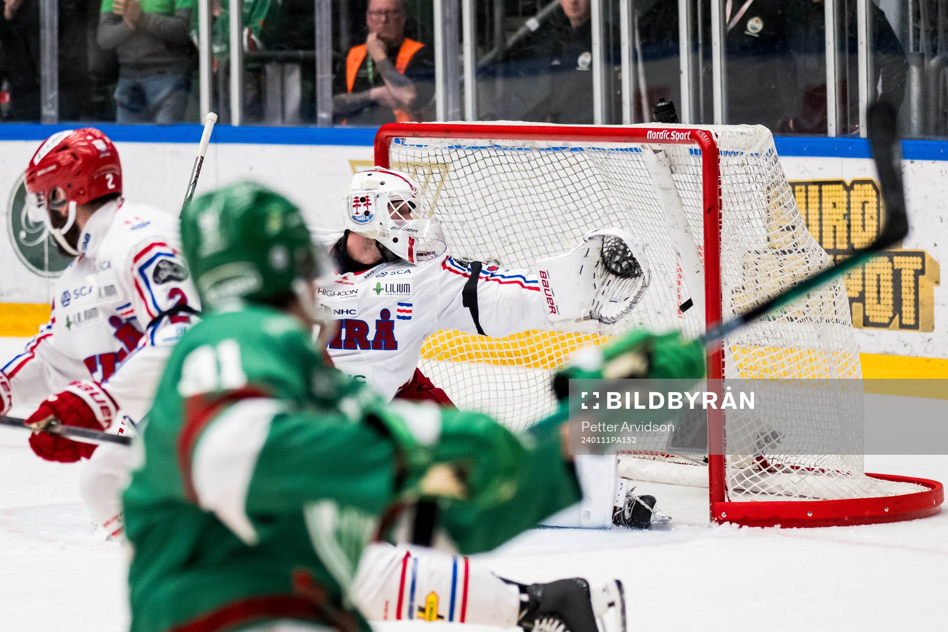 Rögles Adam Tambellini vid 5-1 målet