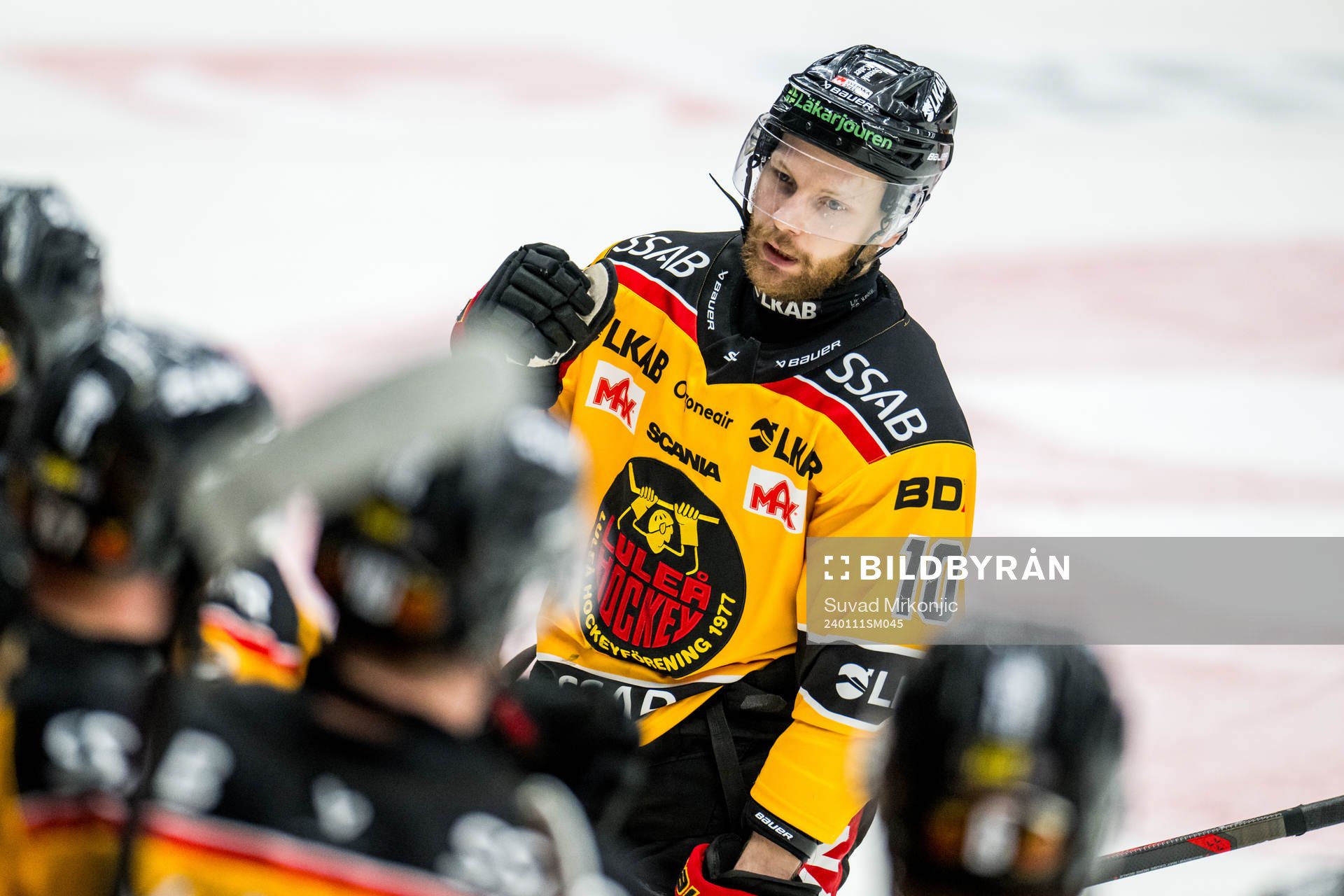 Luleås Einar Emanuelsson jublar