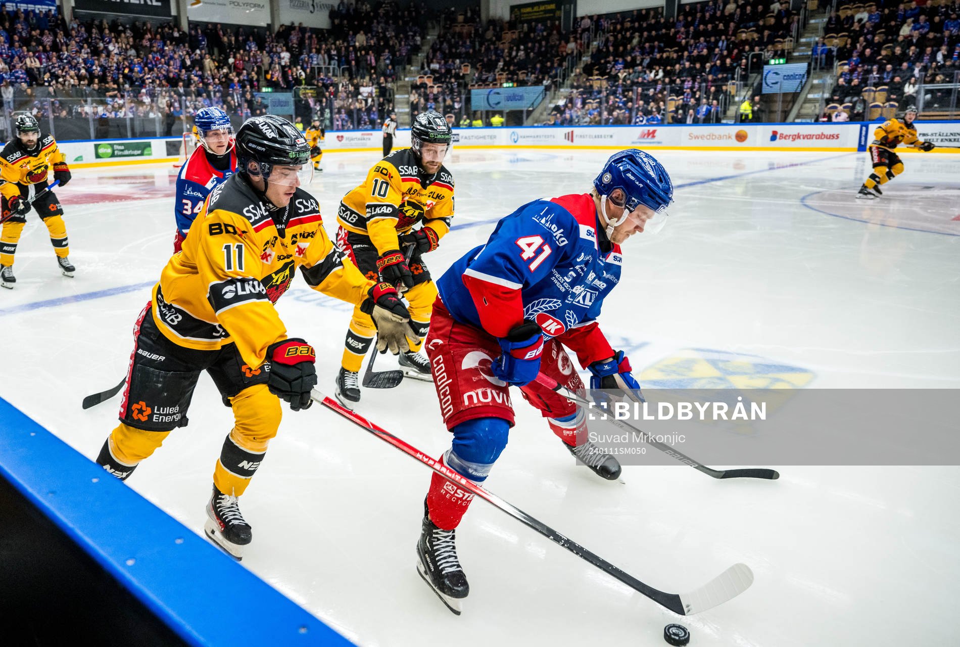 Luleås Nikola Pasic och Oskarshamns Johan Johnsson