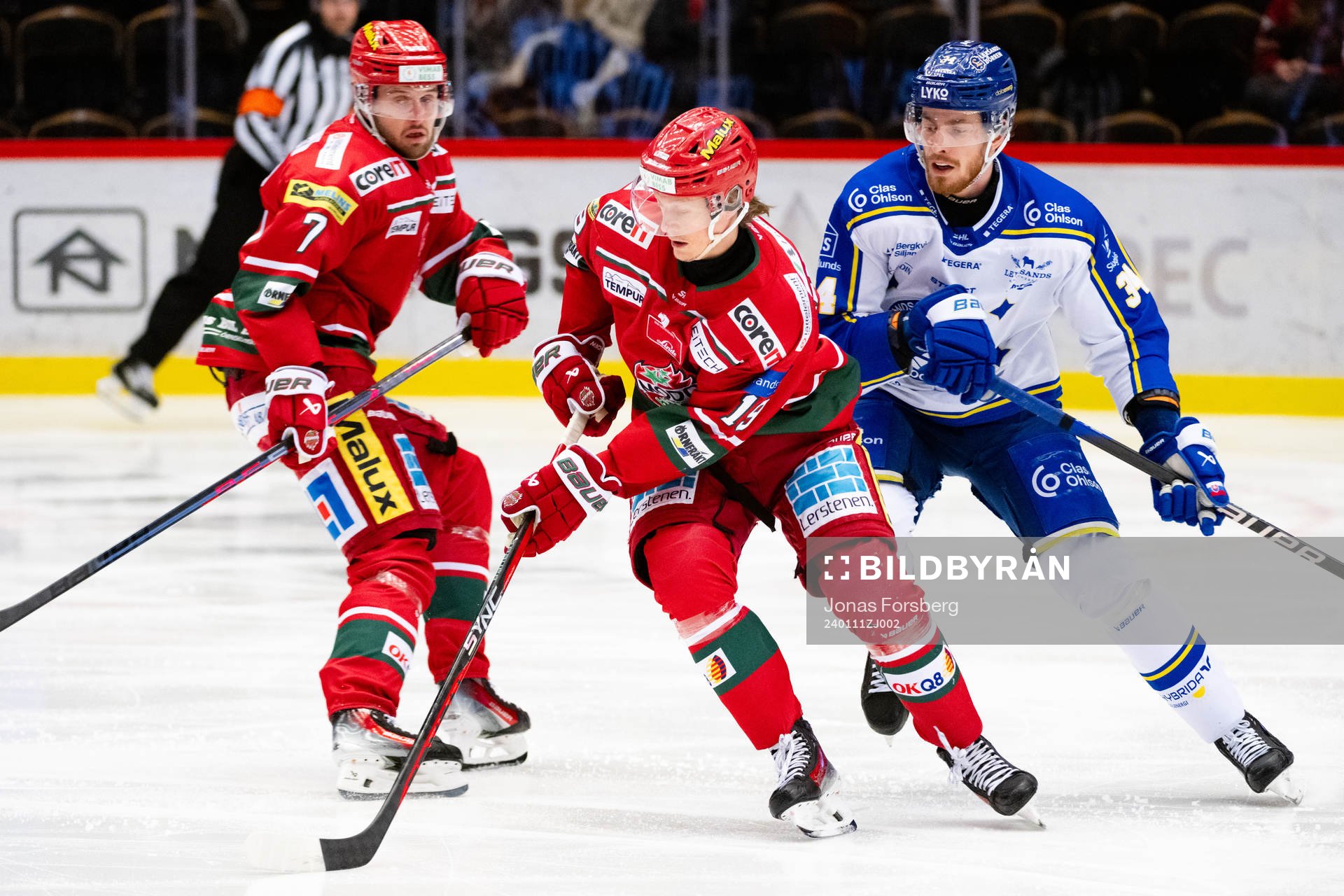MoDos Erik Karlsson och Leksands Peter Cehlarik