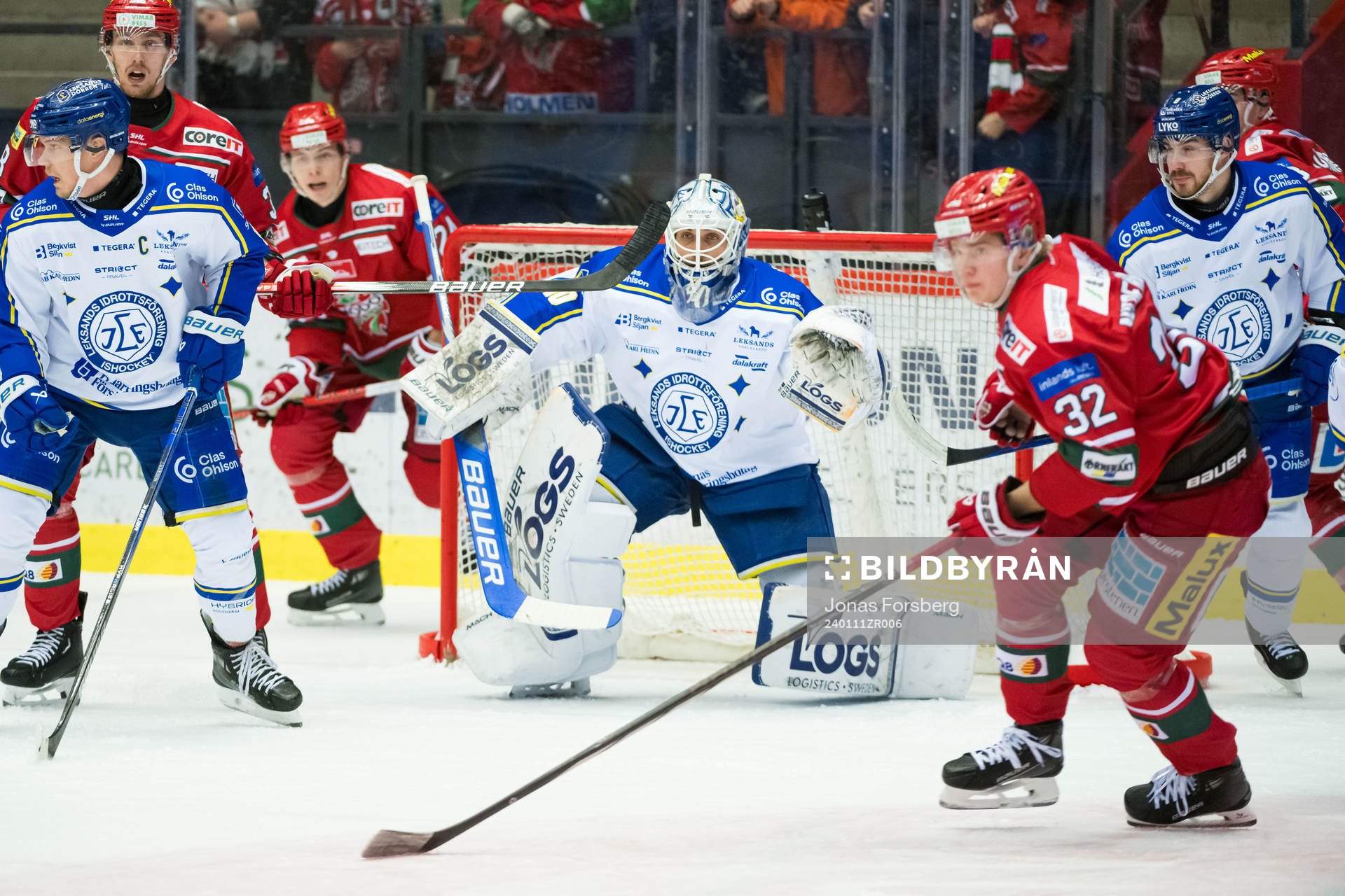 Leksands målvakt Mantas Armalis