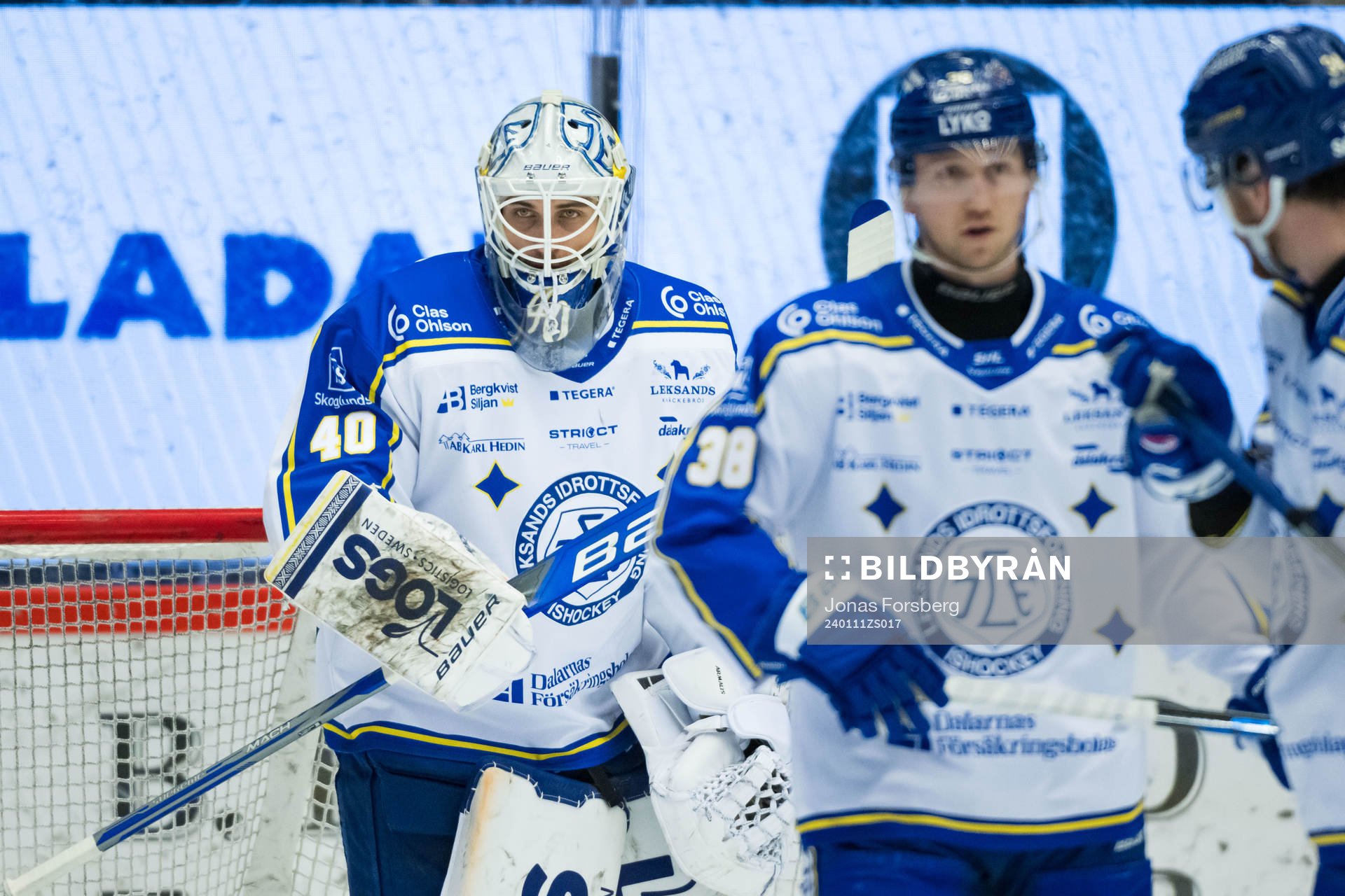 Leksands målvakt Mantas Armalis