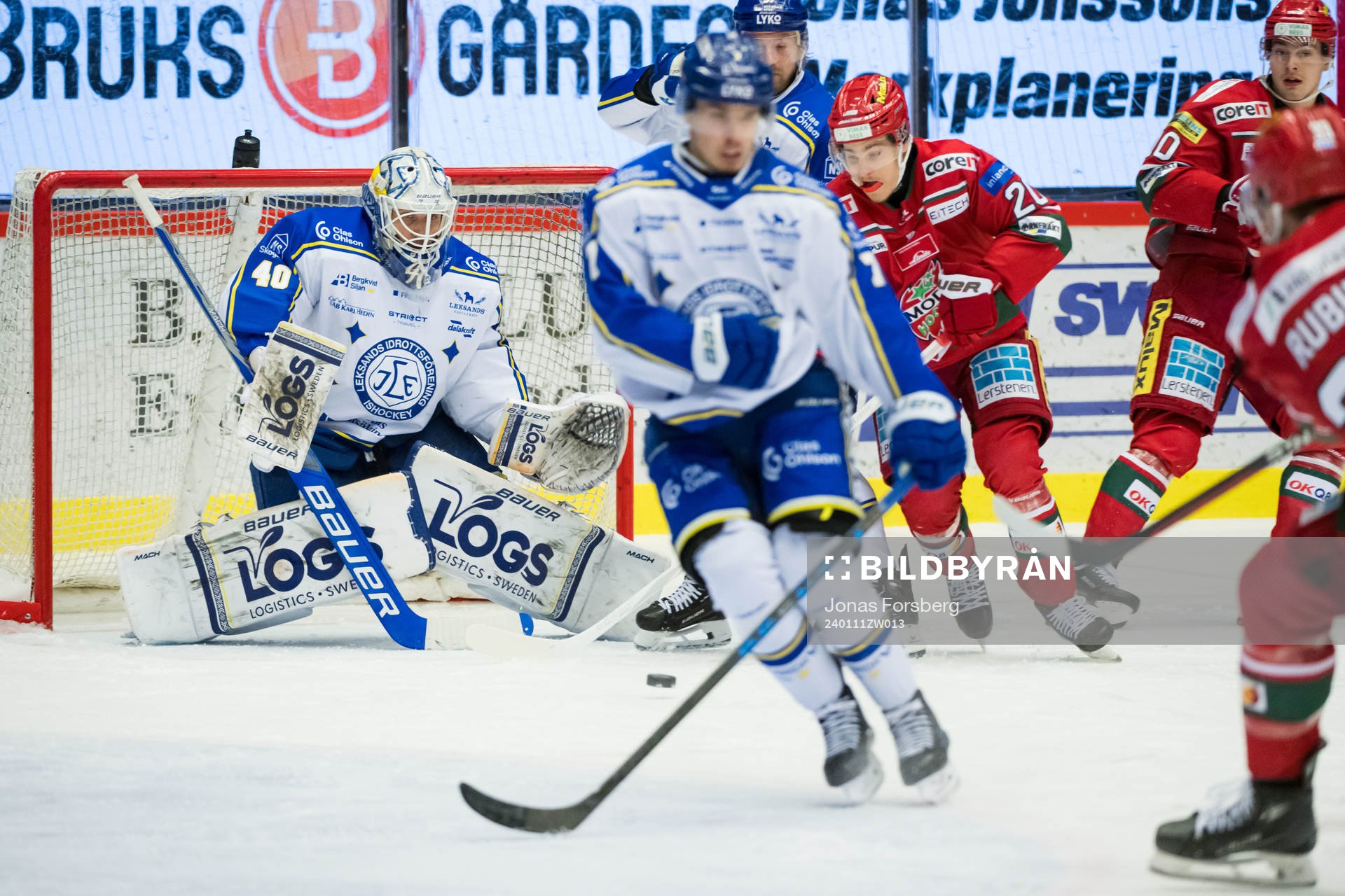 Leksands målvakt Mantas Armalis