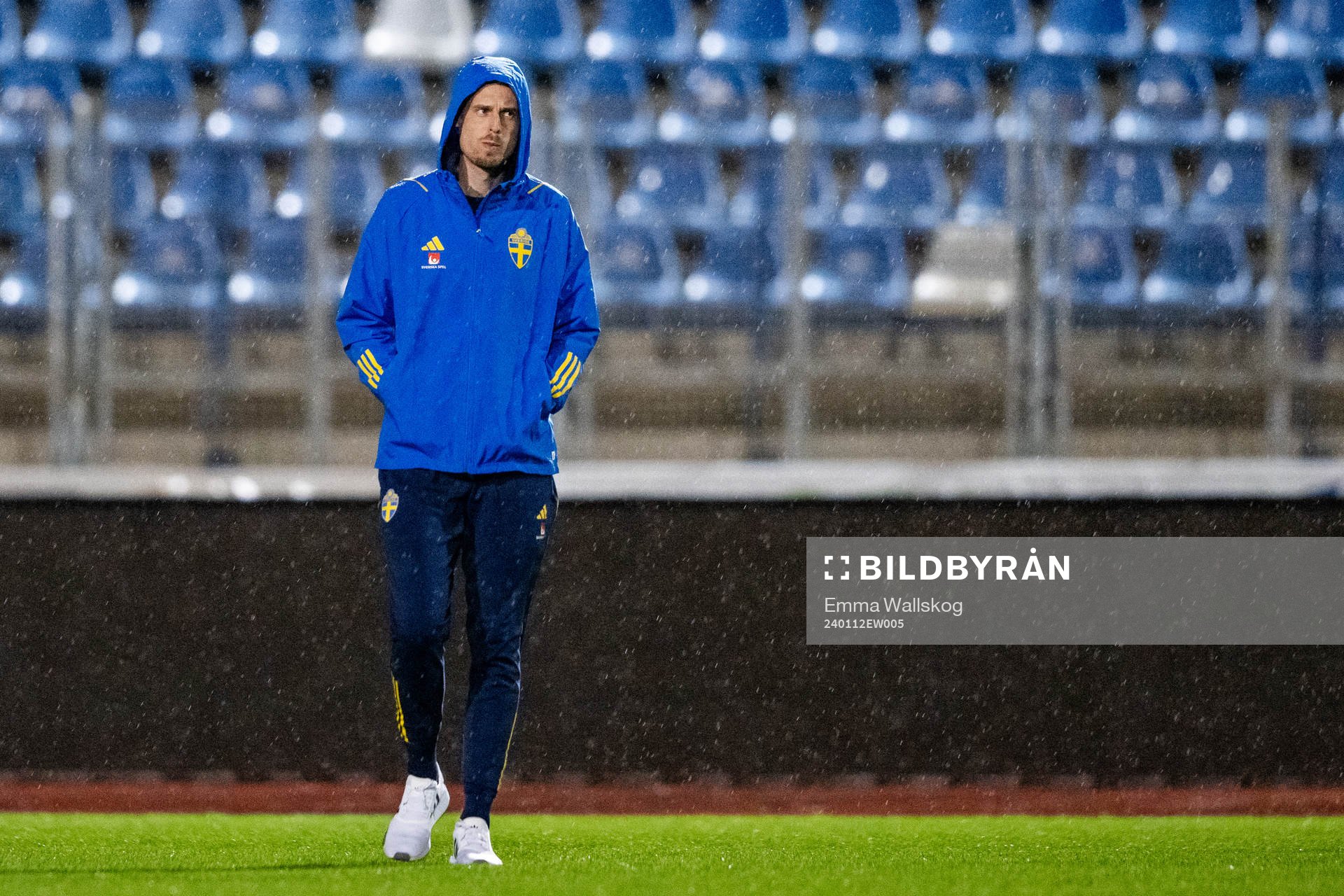 Interim coach Daniel Bäckström of Sweden