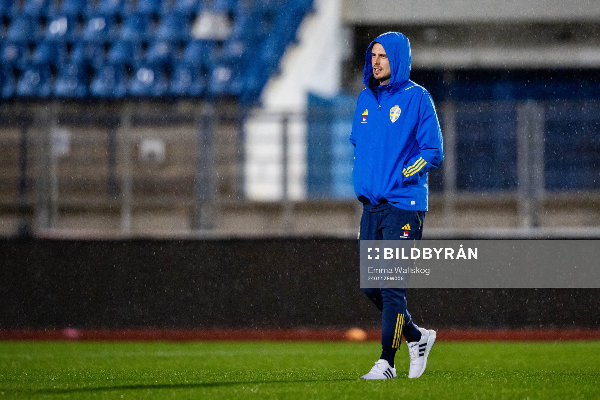 Interim coach Daniel Bäckström of Sweden