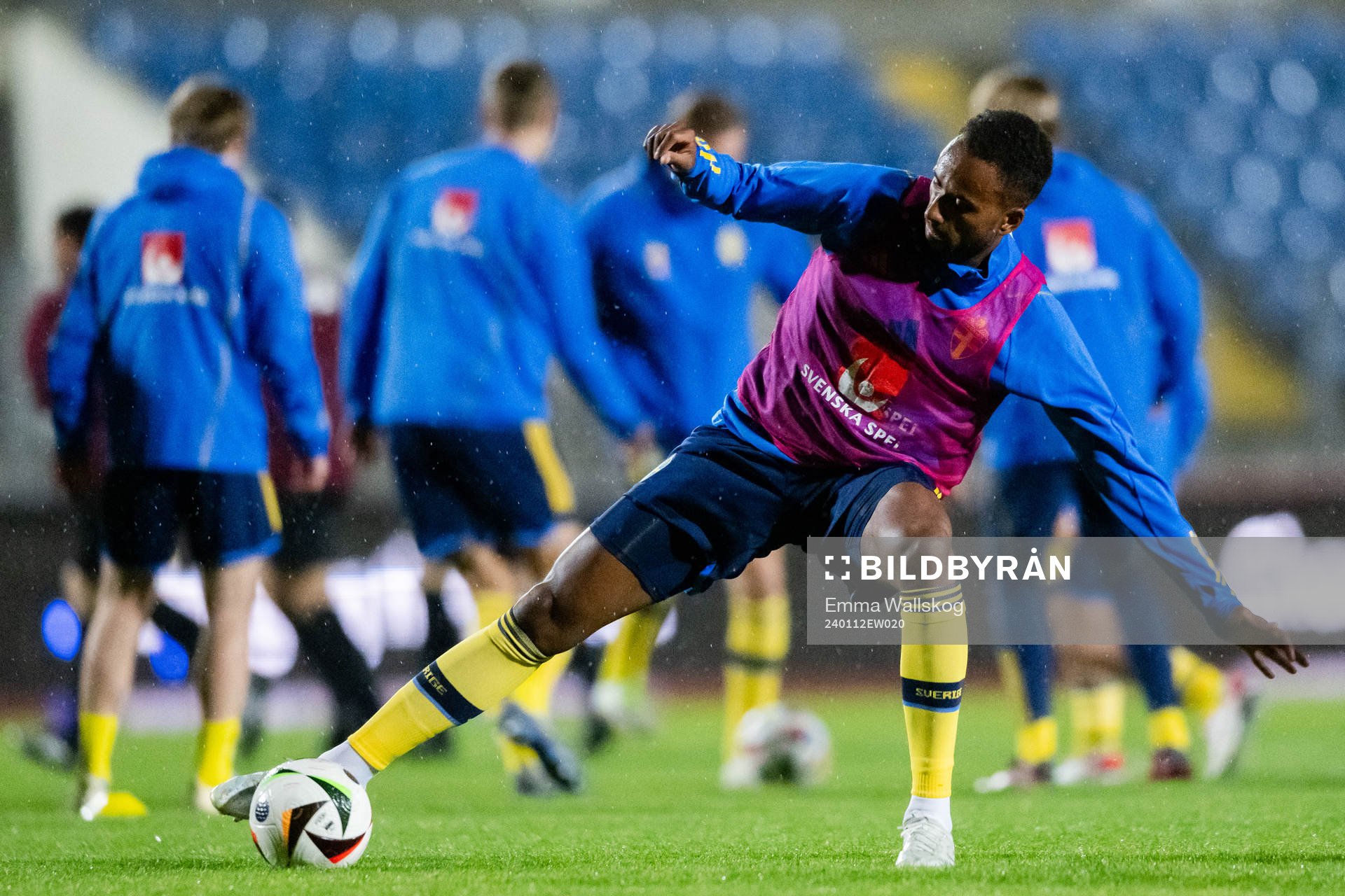 Isaac Kiese Thelin of Sweden