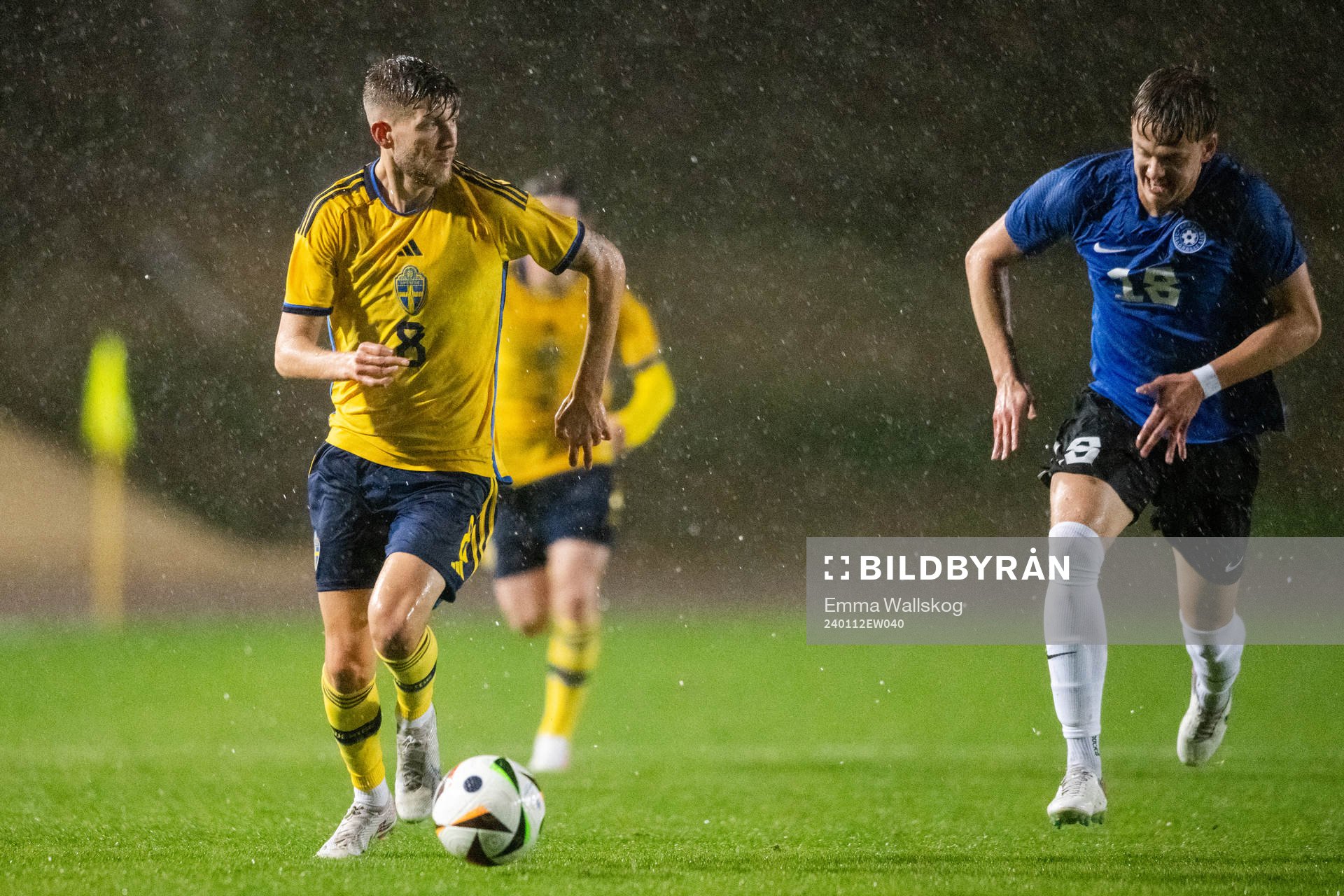 Anton Salétros of Sweden and  Andreas Vaher of Estonia
