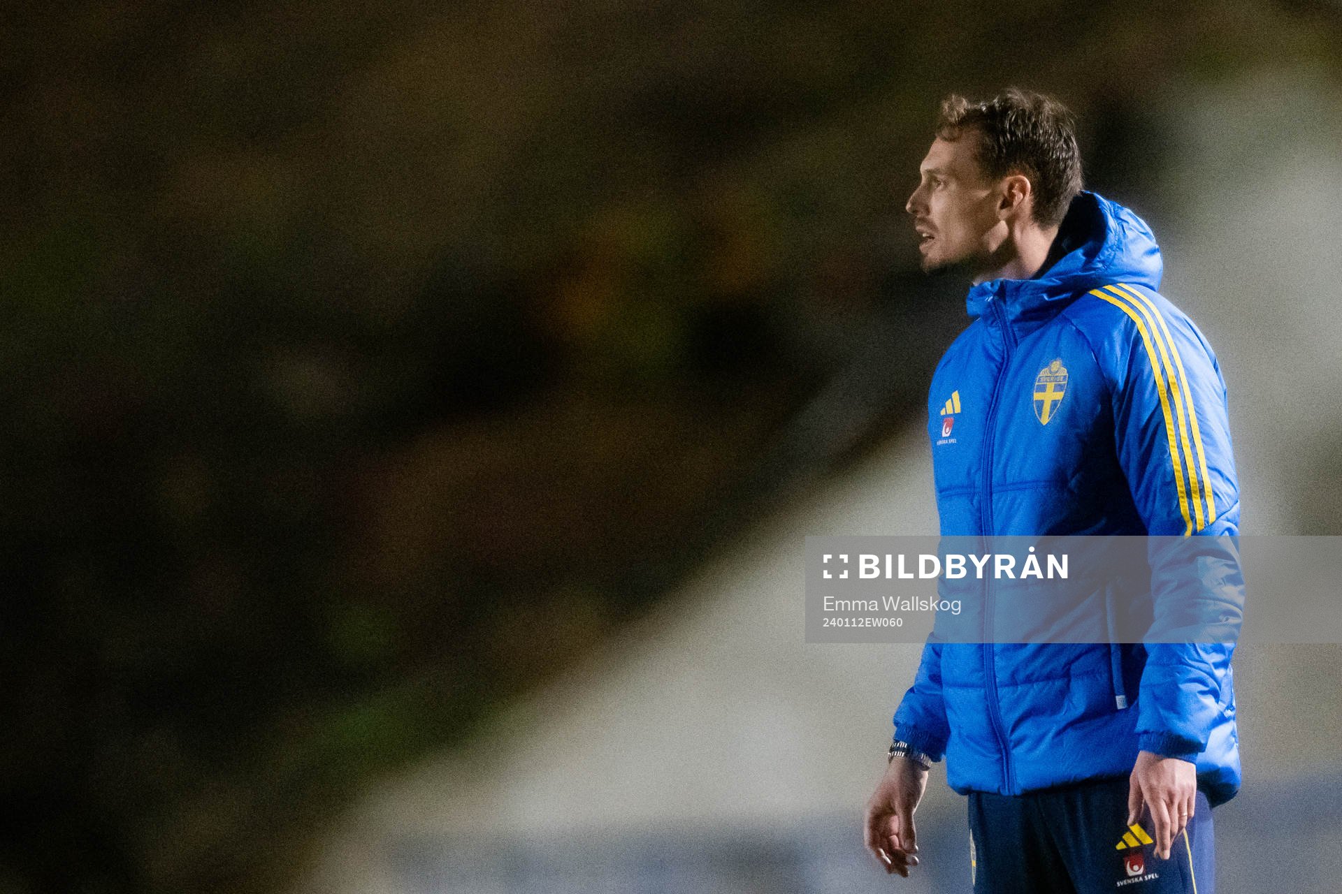 Interim Head coach Daniel Bäckström of Sweden