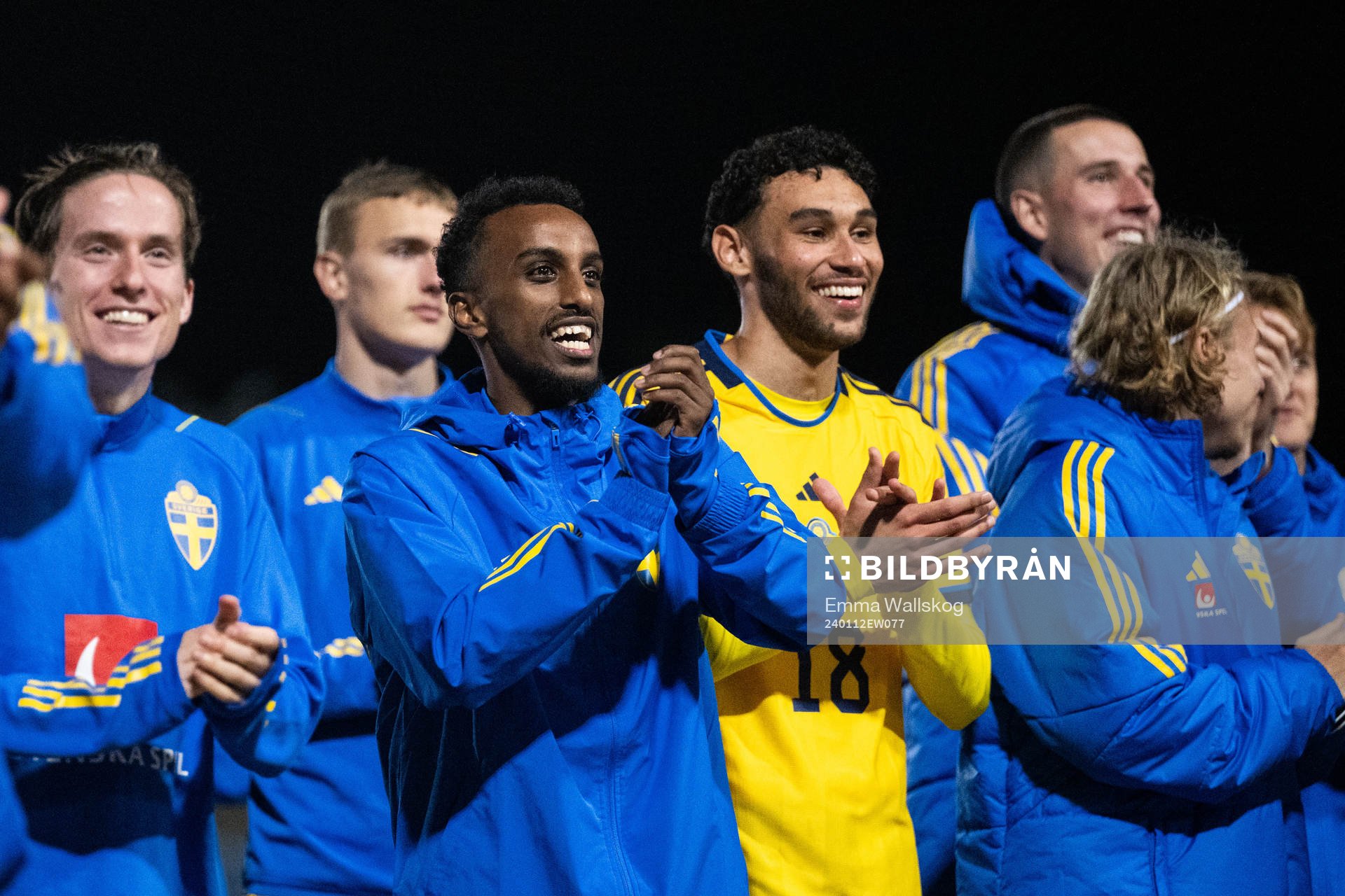 Taha Ali and Joakim Persson of Sweden