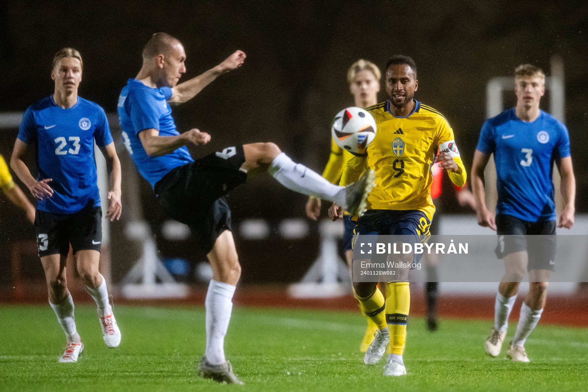 Isaac Kiese Thelin of Sweden
