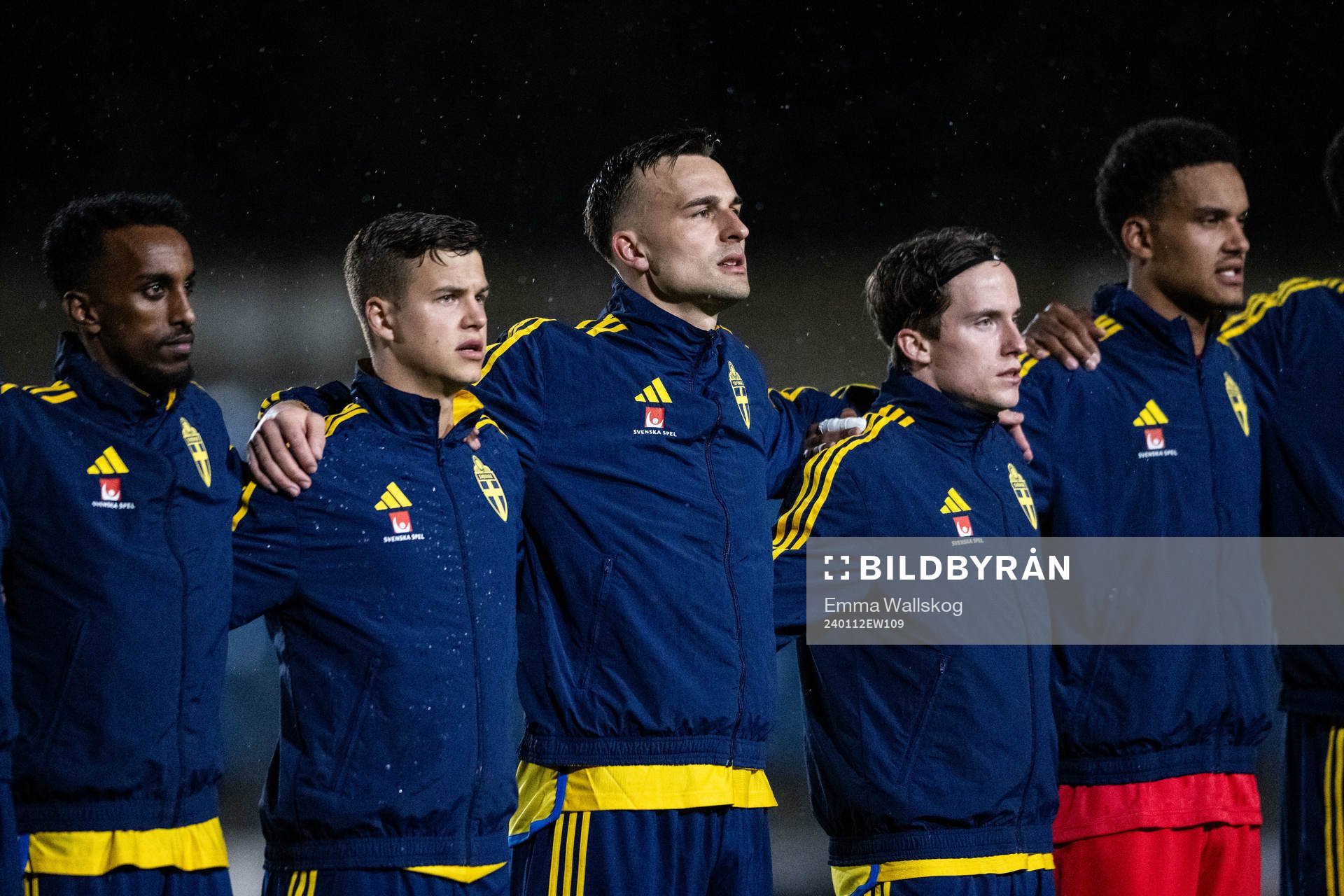 Taha Ali, Samuel Dahl, Henrik Castegren, Johan Karlsson and