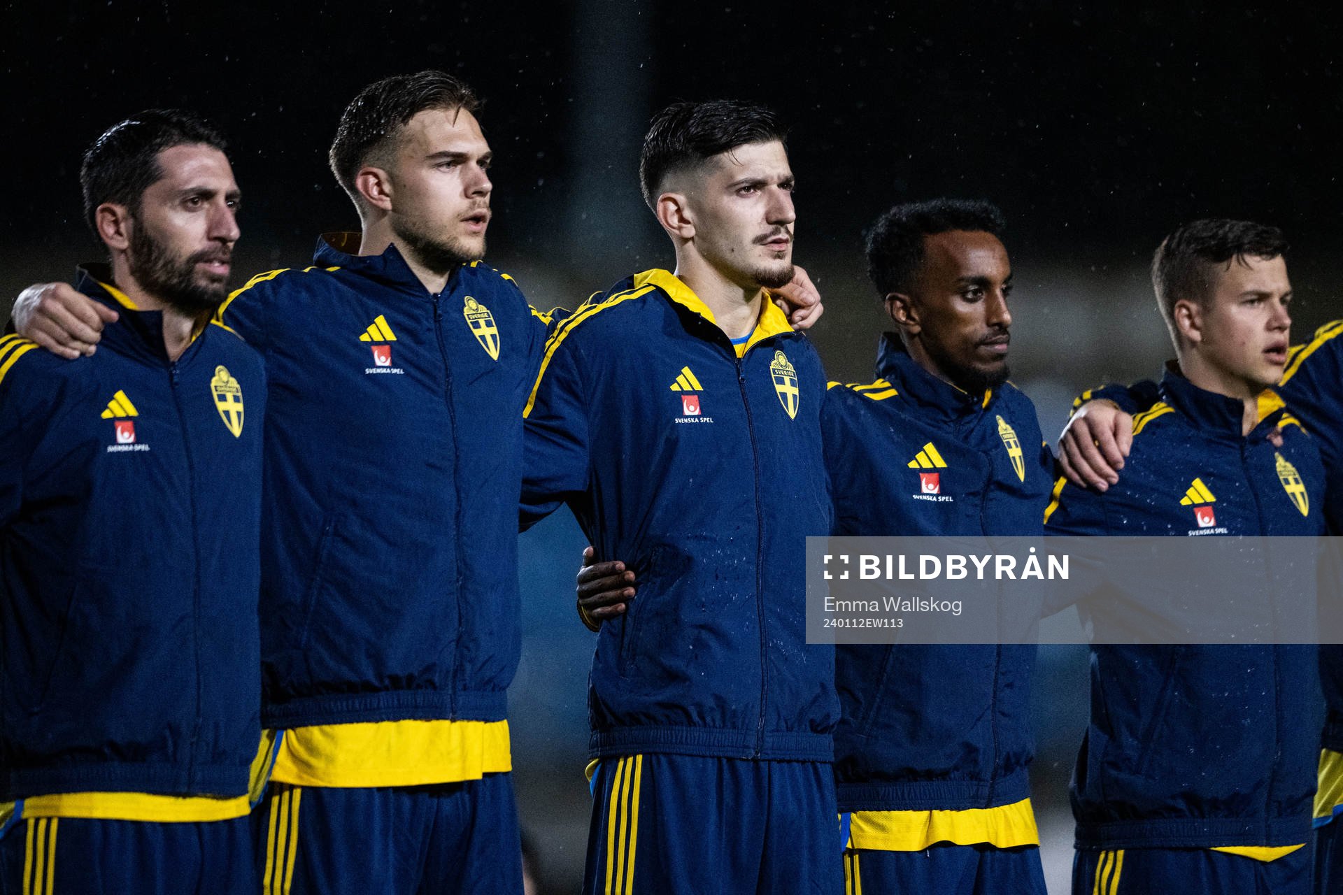 Nahir Besara, Anton Eriksson, Armin Gigovic and Taha Ali of