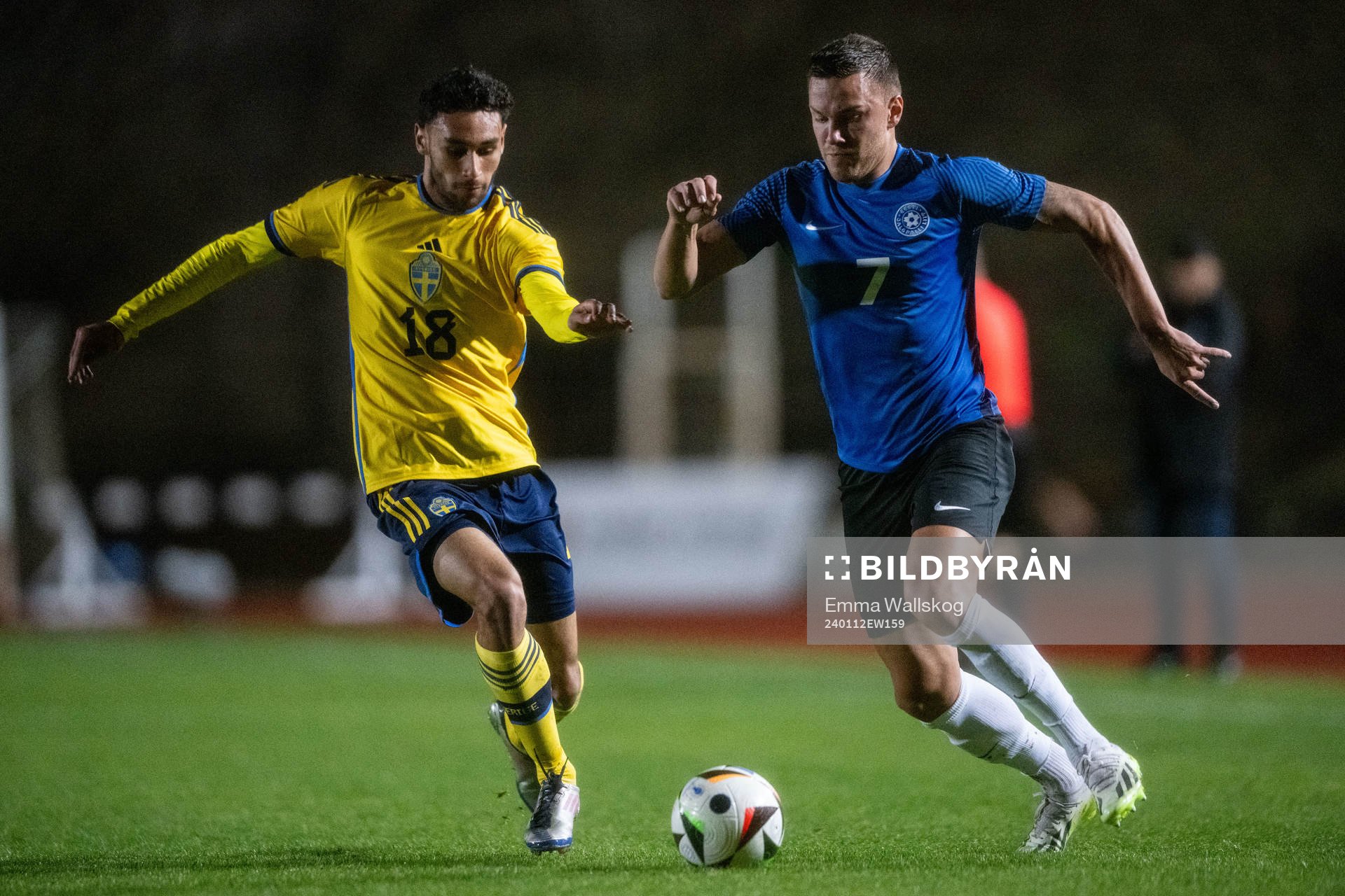 Joakim Persson of Sweden and Edgar Tur of Estonia