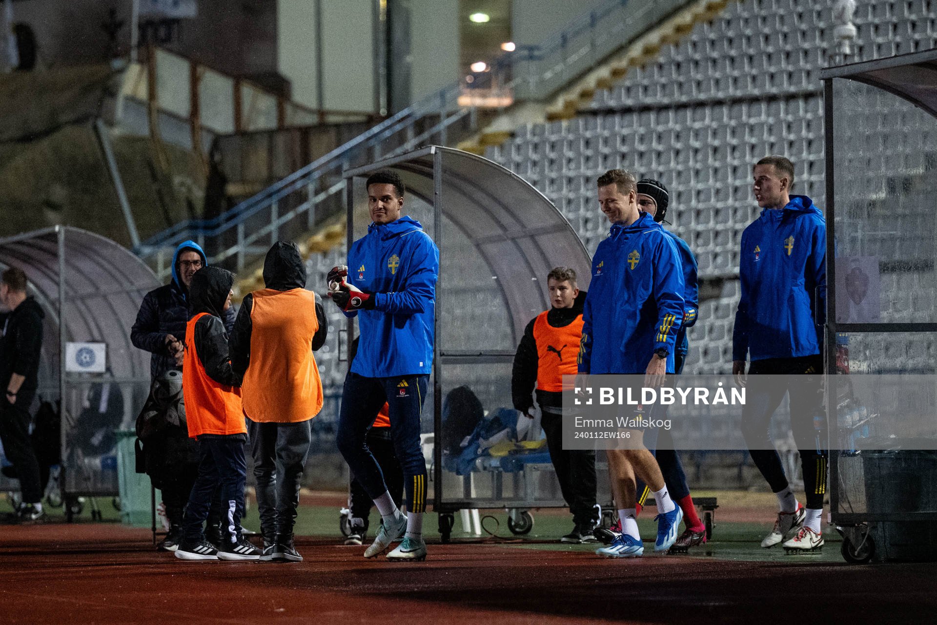 Goalkeeper Oliver Dovin, Goalkeeper coach Maths Elfvendal,