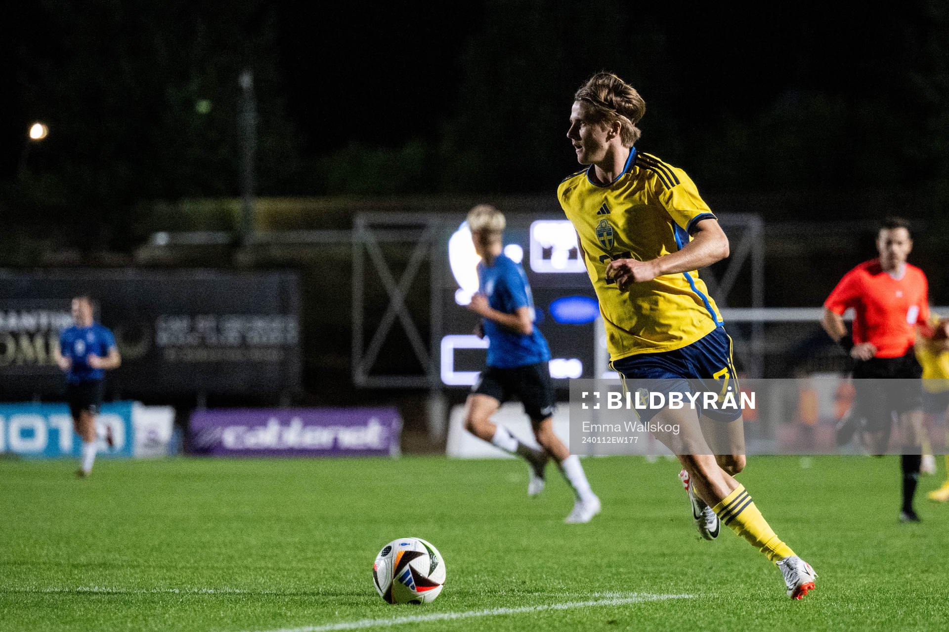 Erik Ahlstrand of Sweden