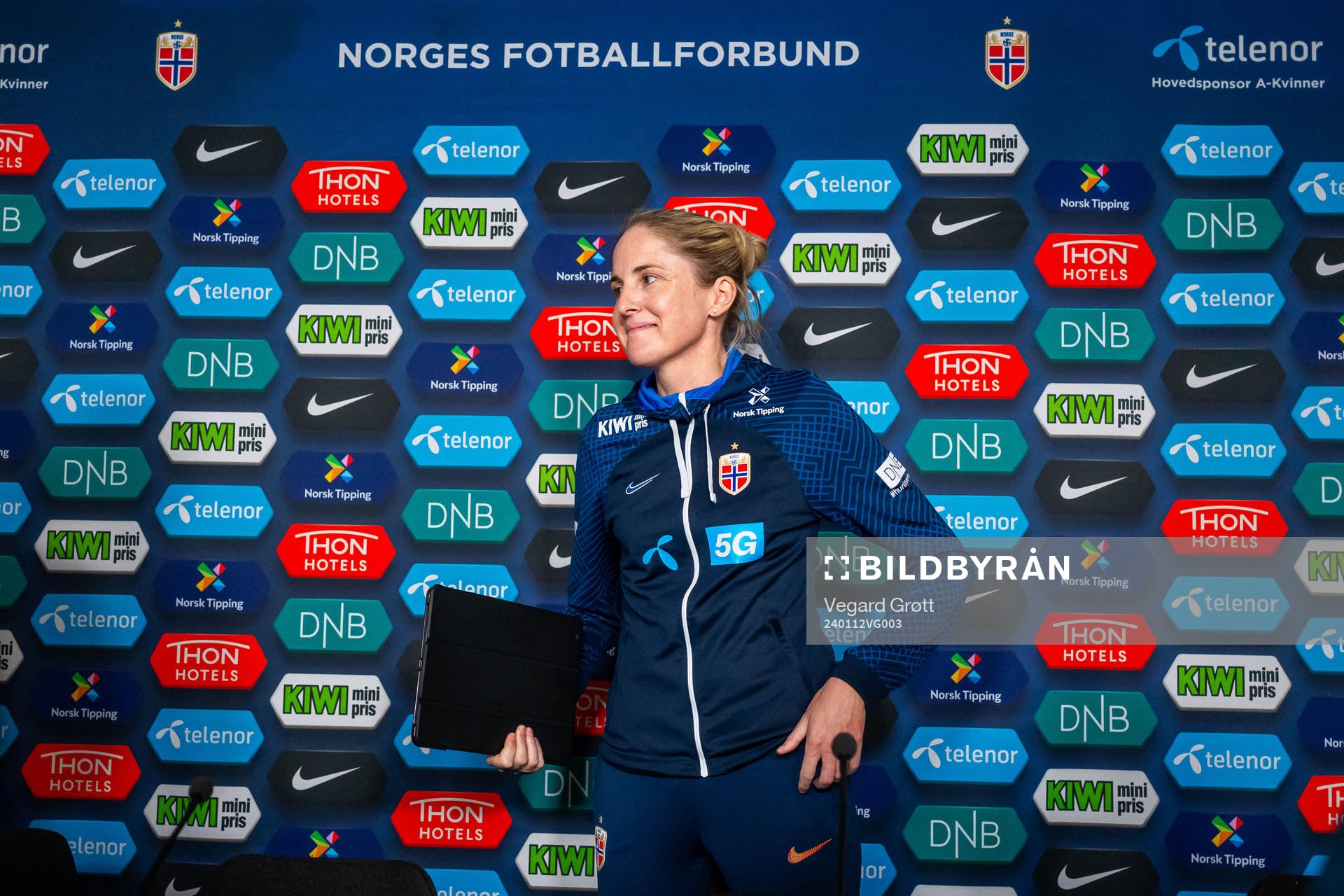 Gemma Grainger, head coach of the Norwegian women's