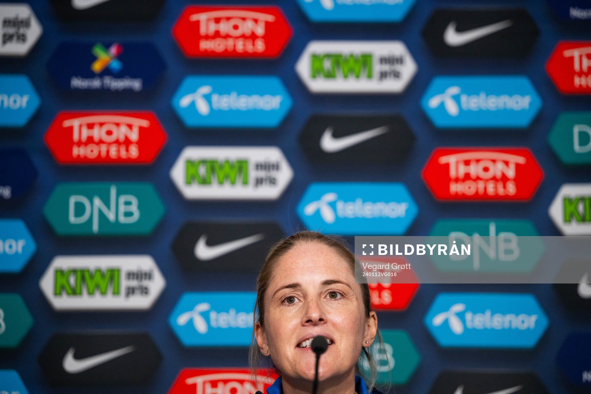 Gemma Grainger, head coach of the Norwegian women's
