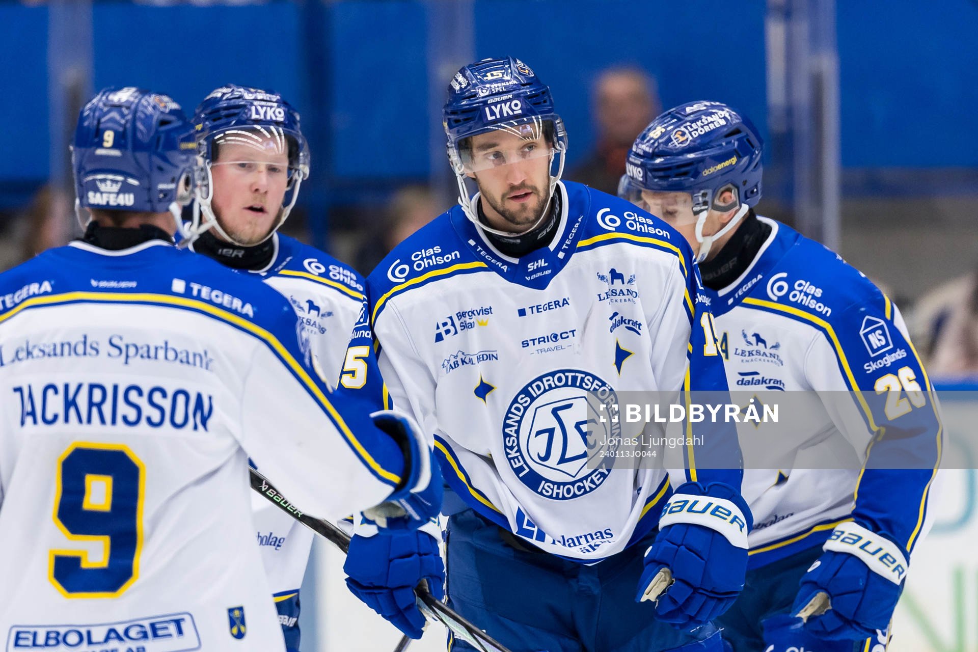 Leksands Max Veronneau jublar