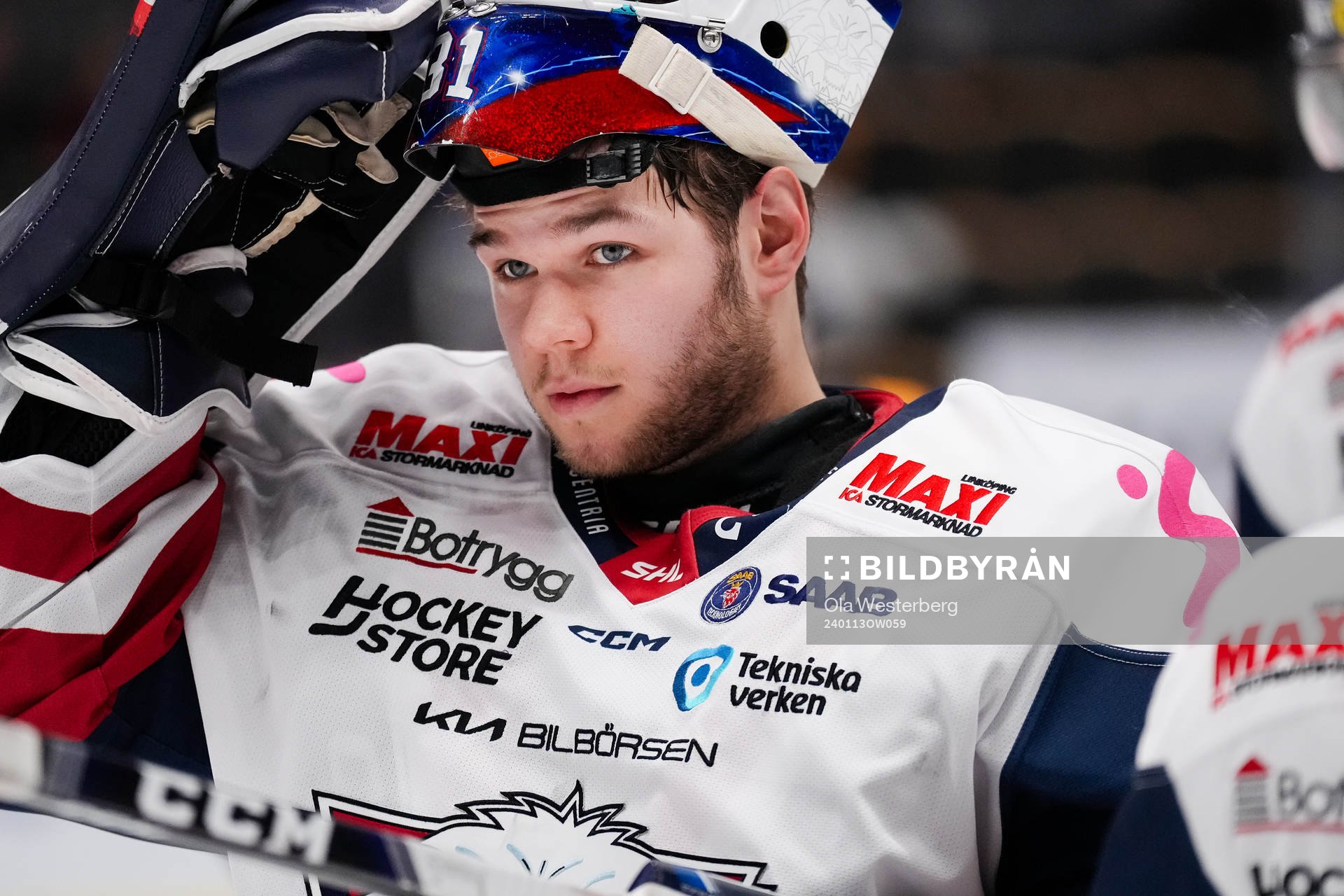 Linköpings målvakt Jesper Myrenberg