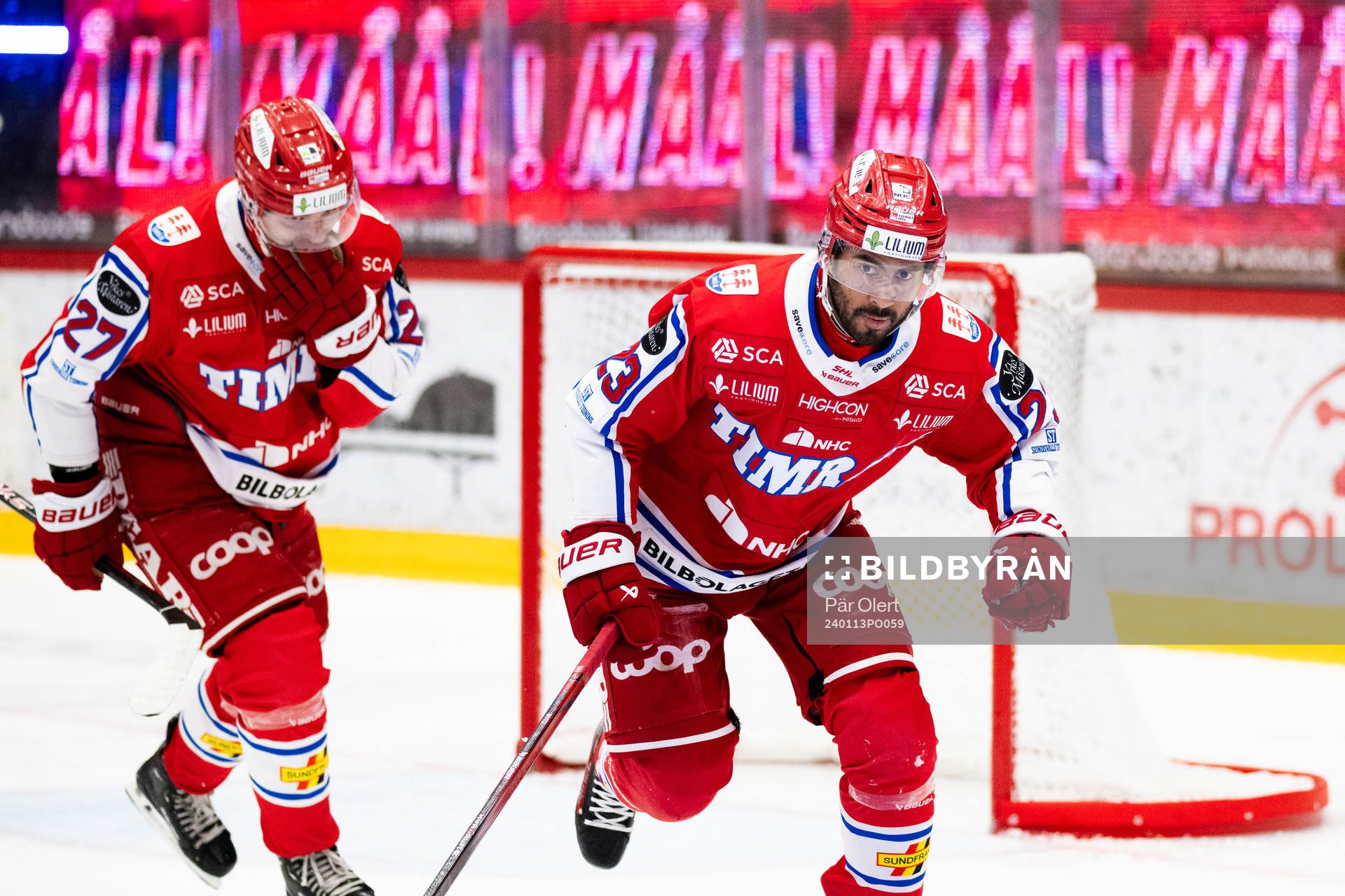 Timrås Jeremy Boyce-Rotevall jublar