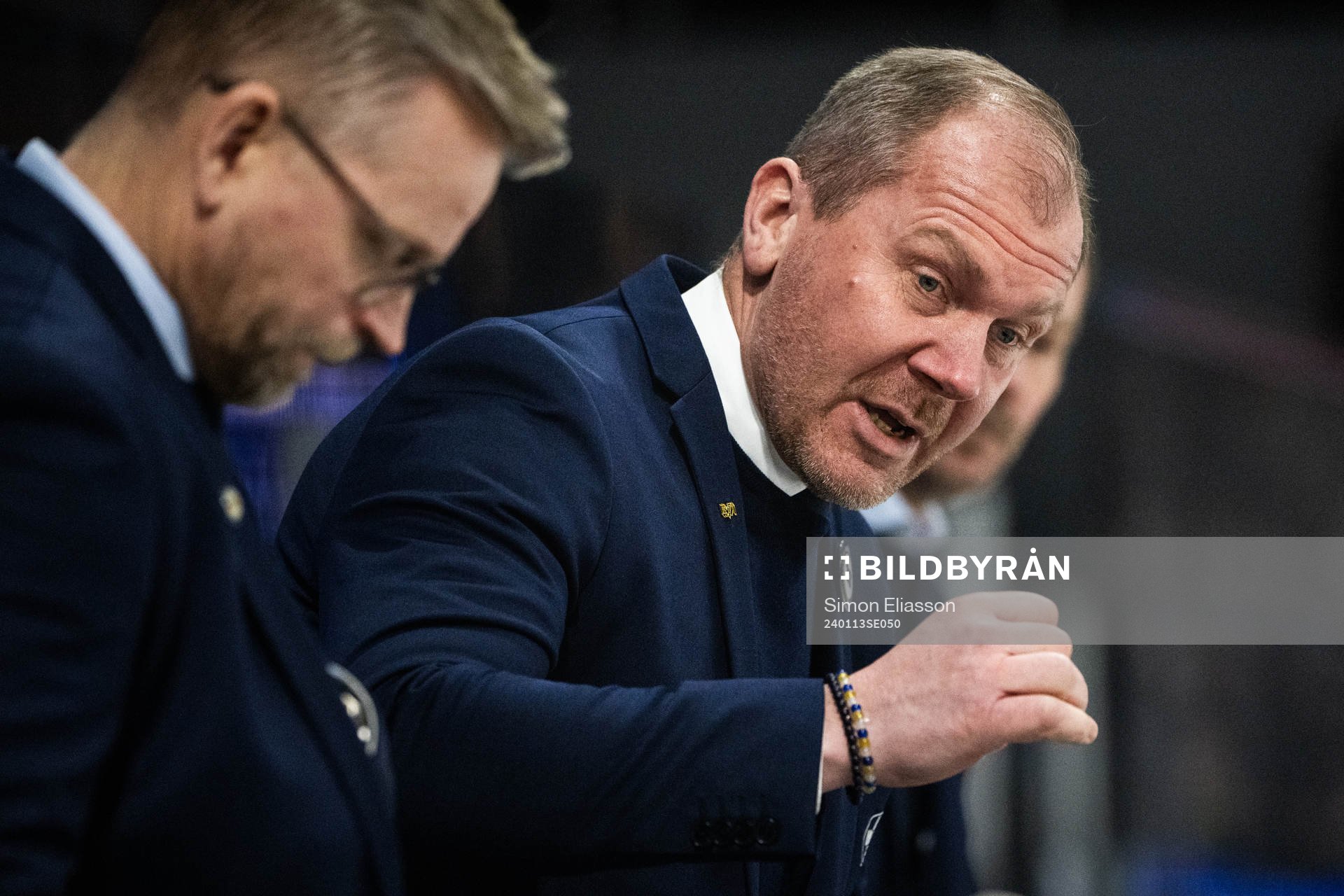 HV71s tränare Johan Lindbom