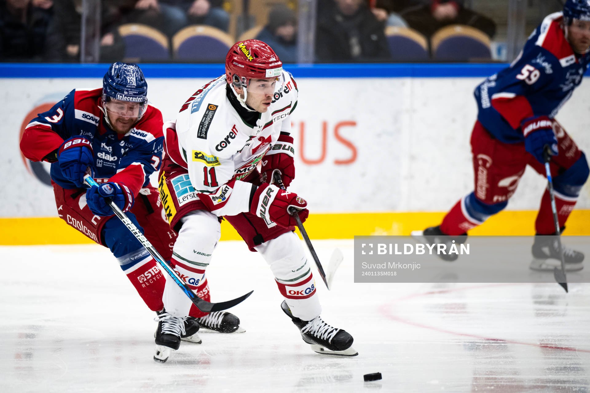 Oskarshamns Niclas Burström och MoDos Daniel O´regan