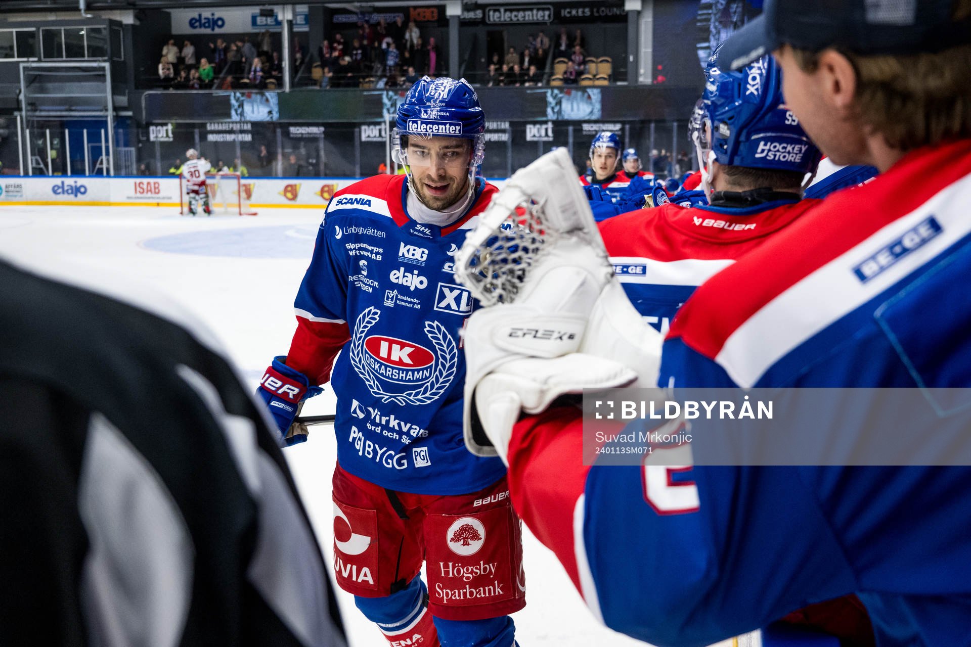 Oskarshamns Ahti Oksanen jublar