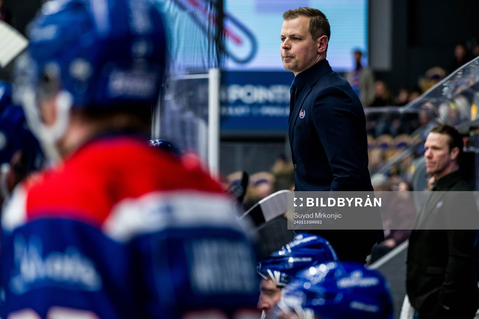 Oskarshamns tränare Martin Filander