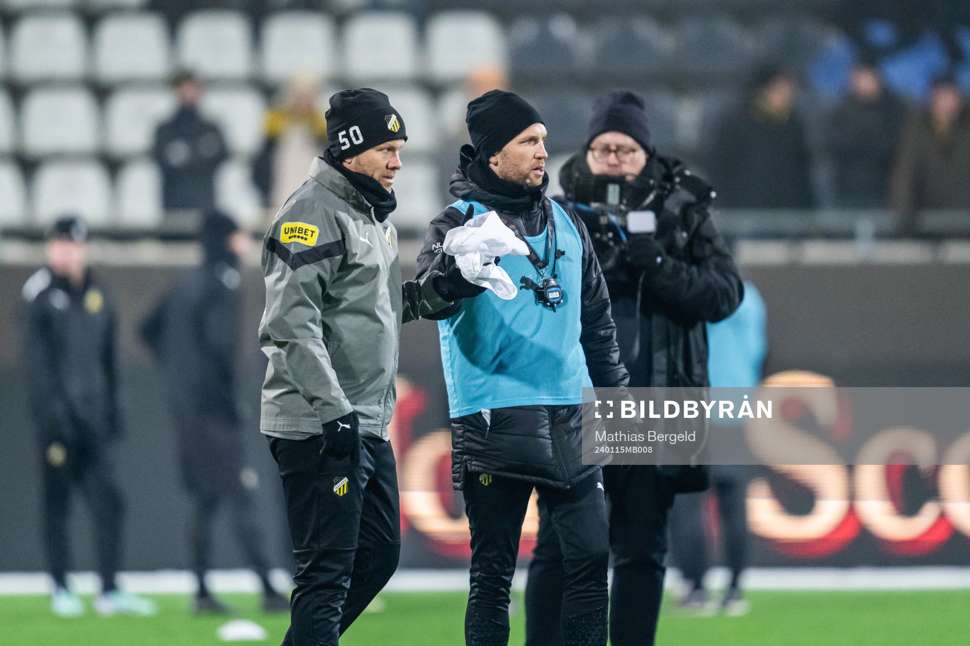 Tränare Pål Arne Johansen och assisterande tränare