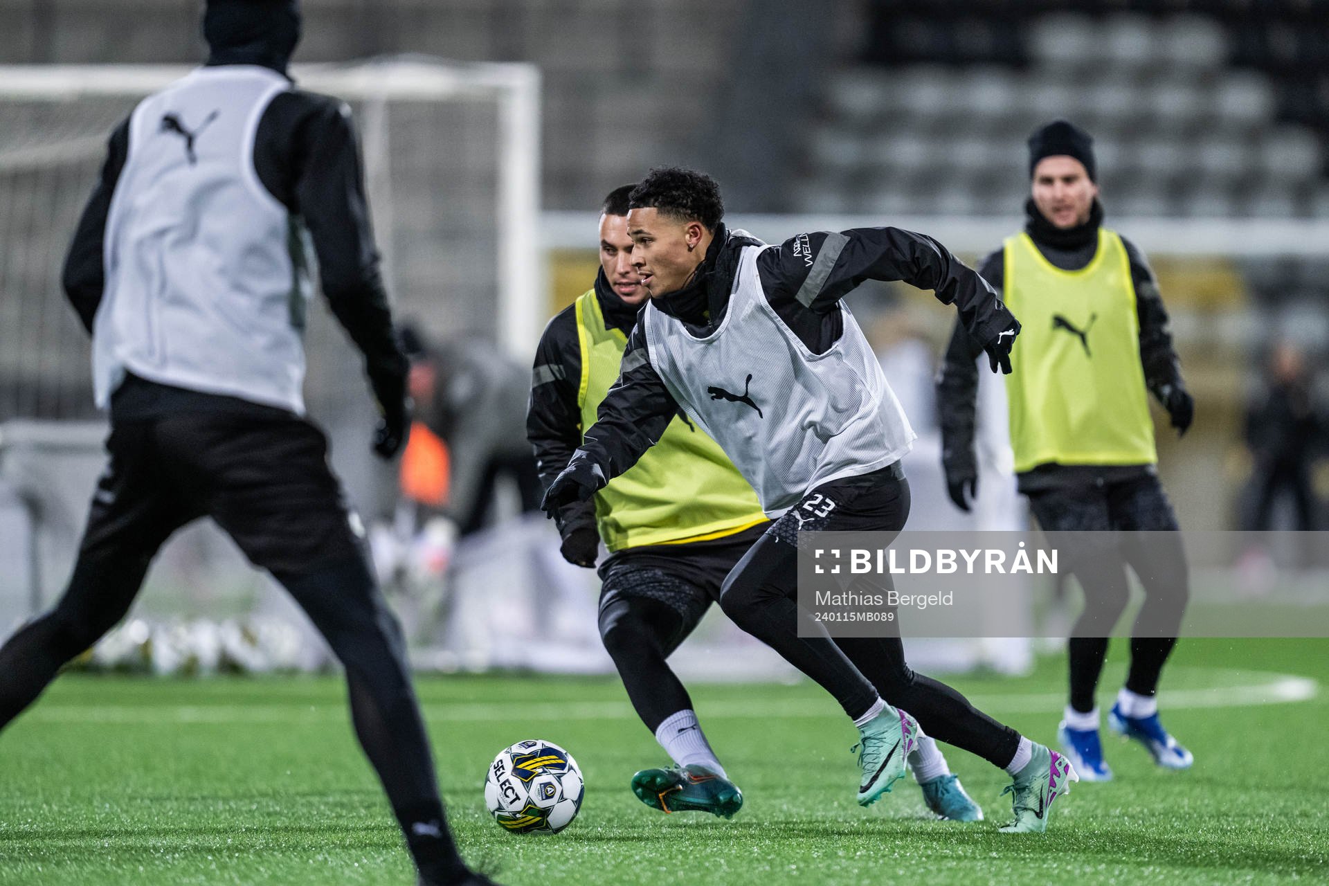 Ali Youssef och Momodou Lamin Sonko