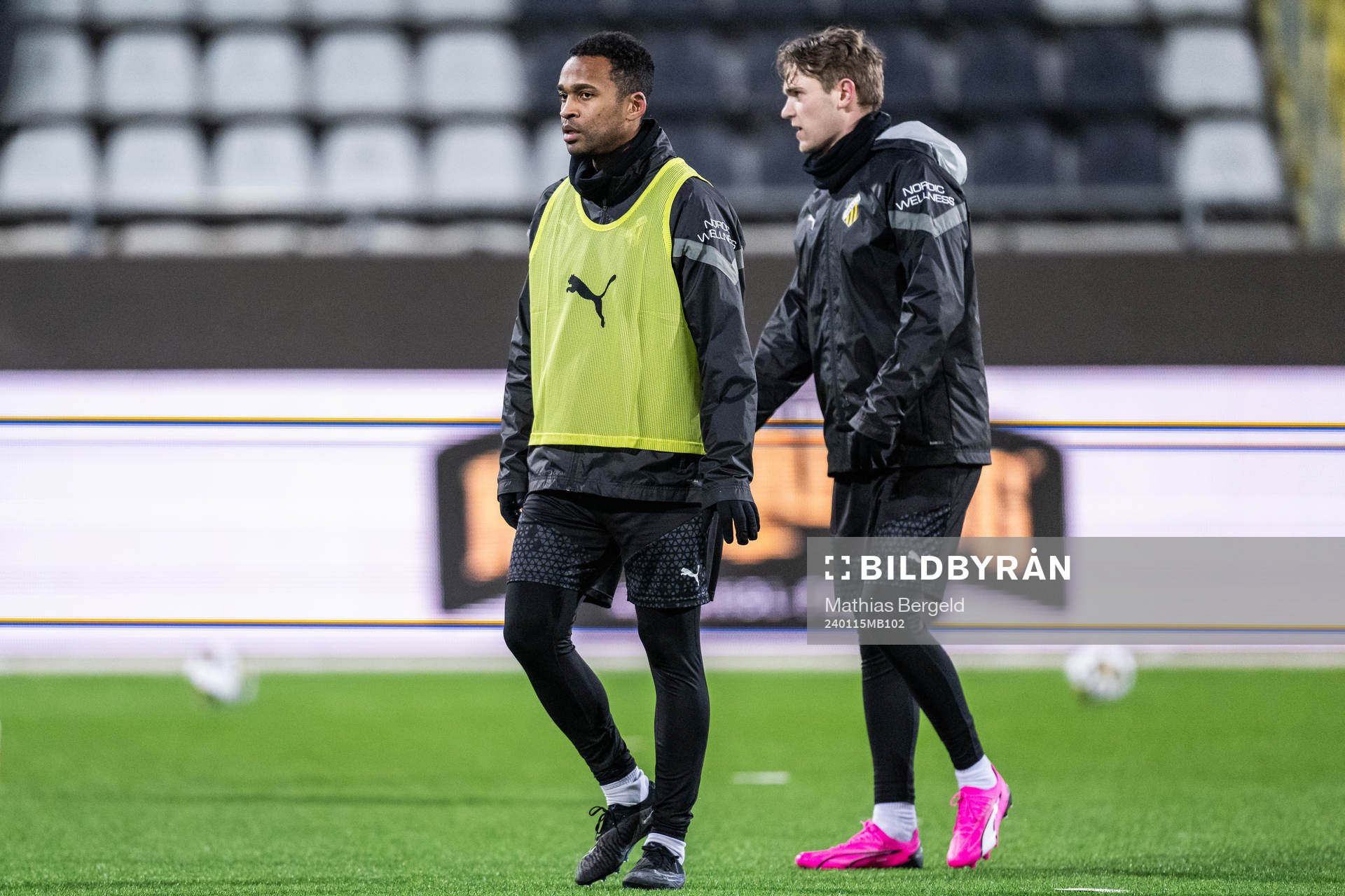 Ola Kamara och Charlie Axede