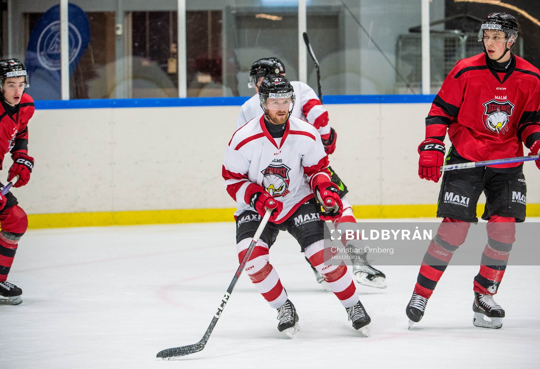 Malmö Redhawks Joakim Ryan och William Von Barnekow