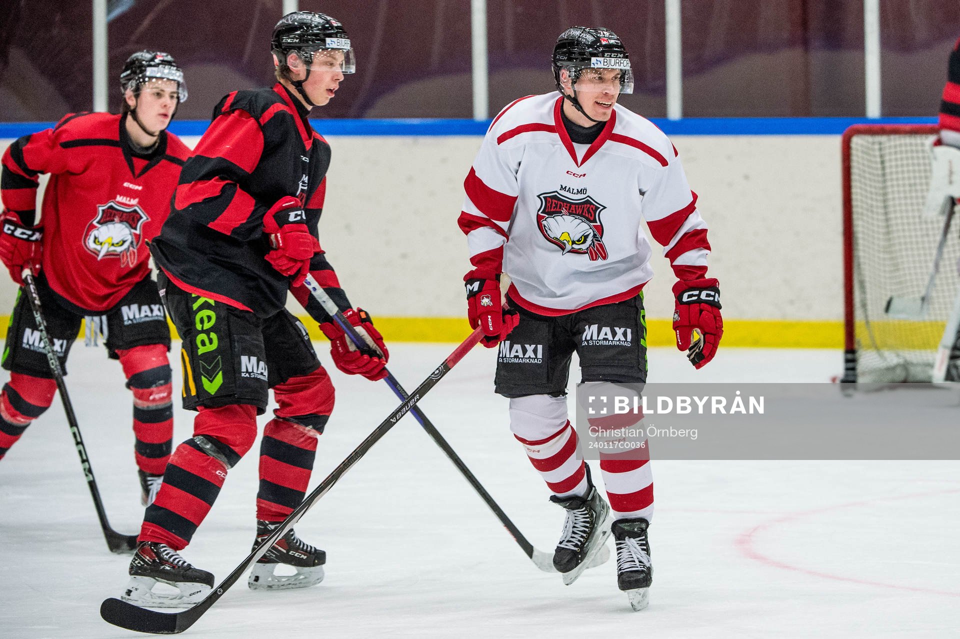 Malmö Redhawks William Von Barnekow och Tomi Sallinen