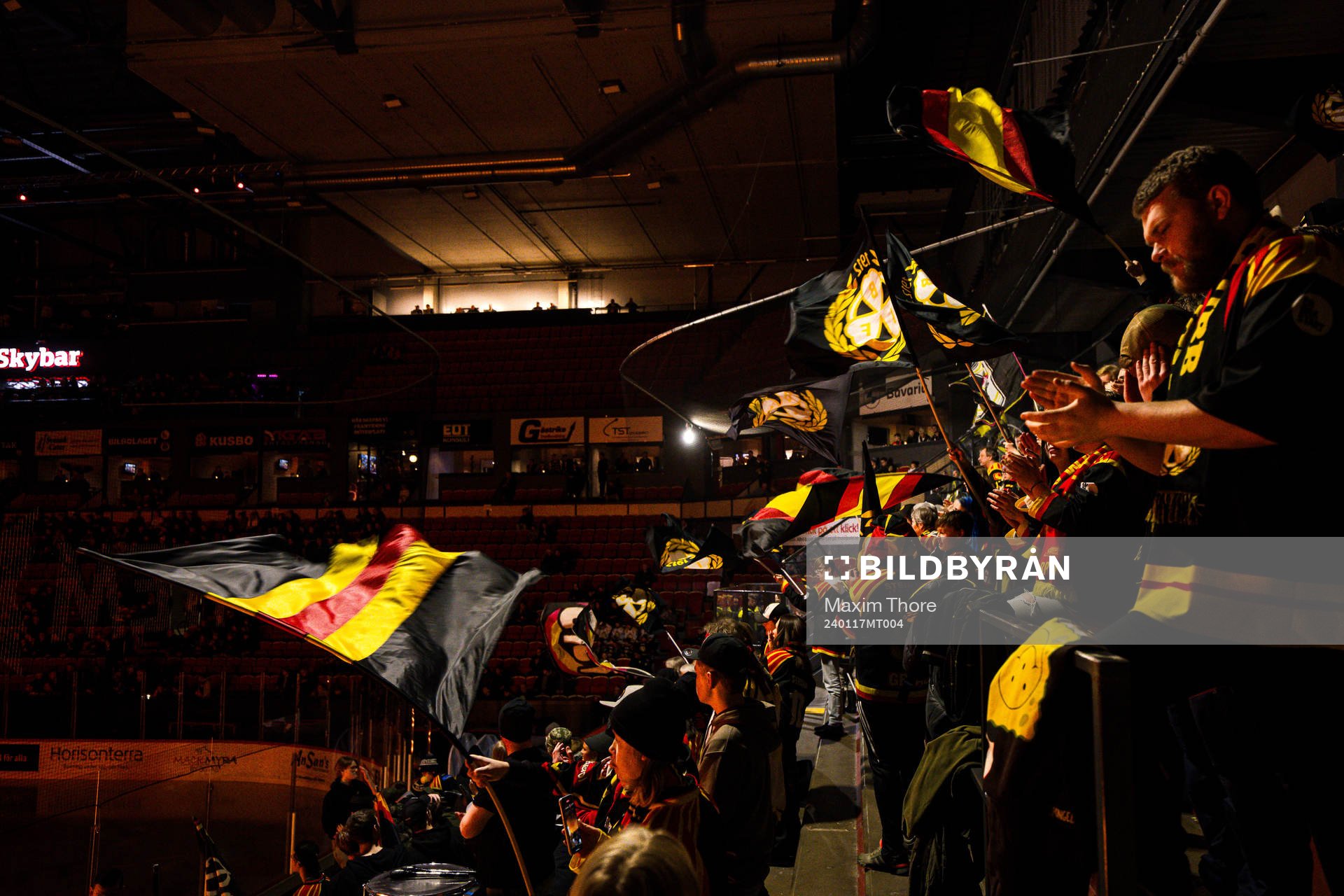 Brynäs supportrar