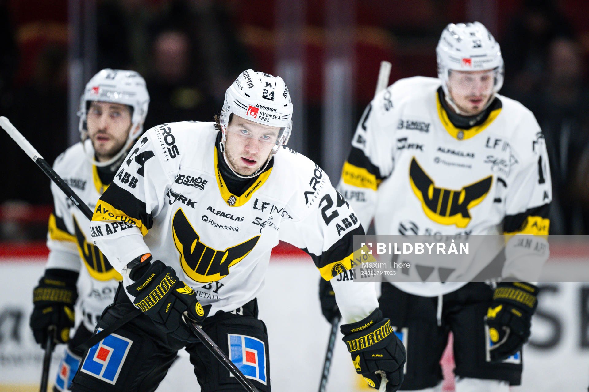 Västerås Kyle Topping jublar