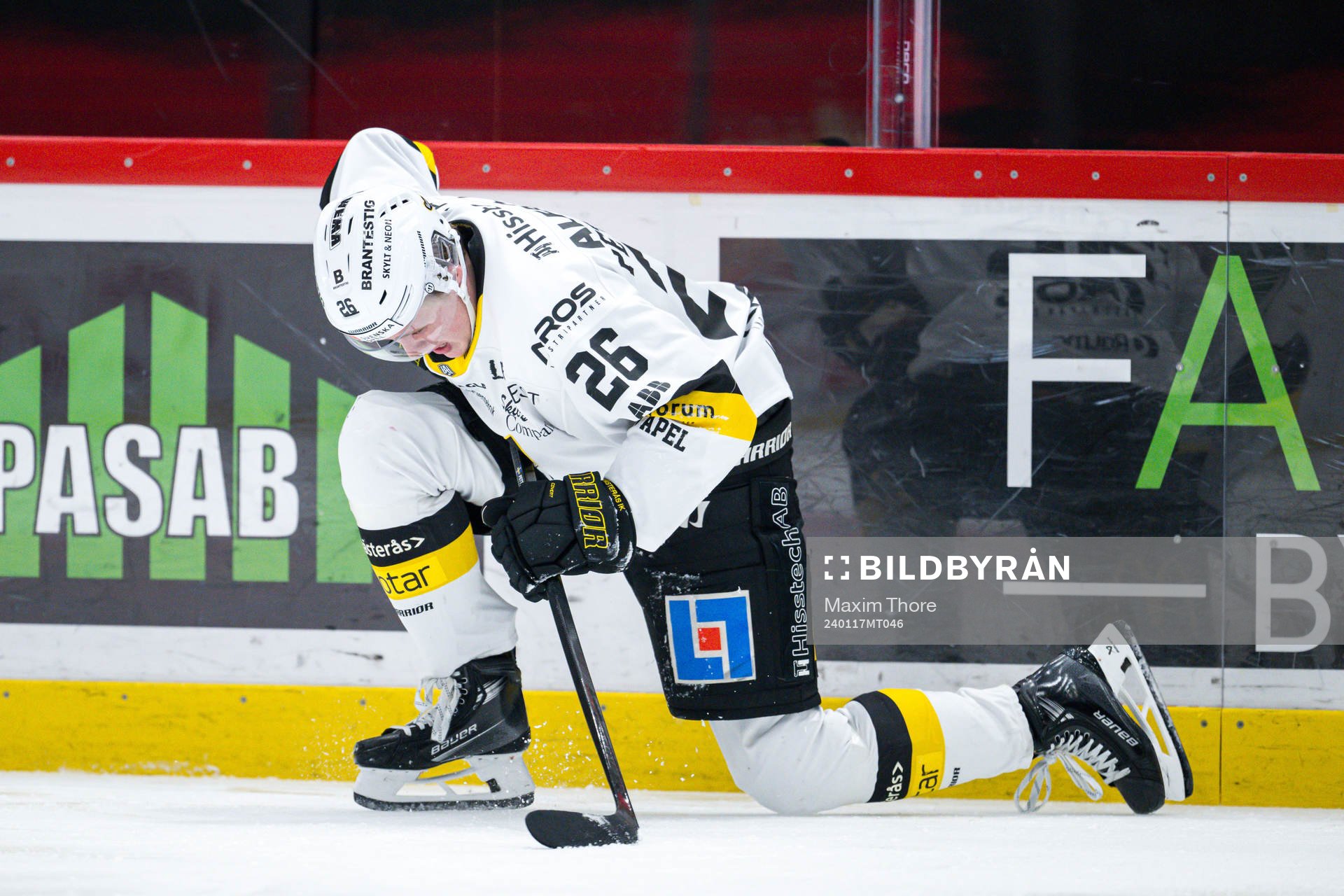 Västerås Elias Pettersson har ont