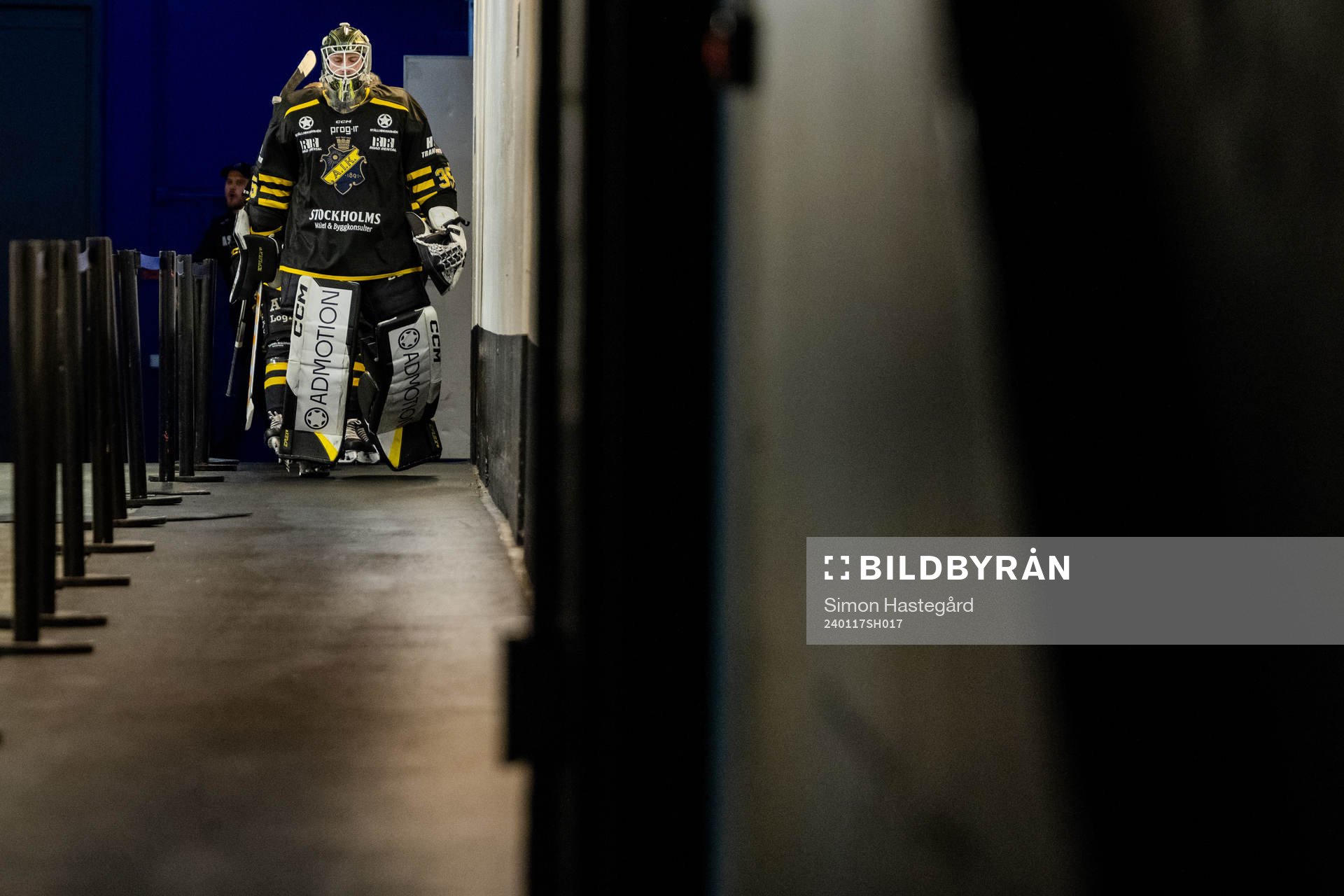 AIKs målvakt Antoine Bibeau