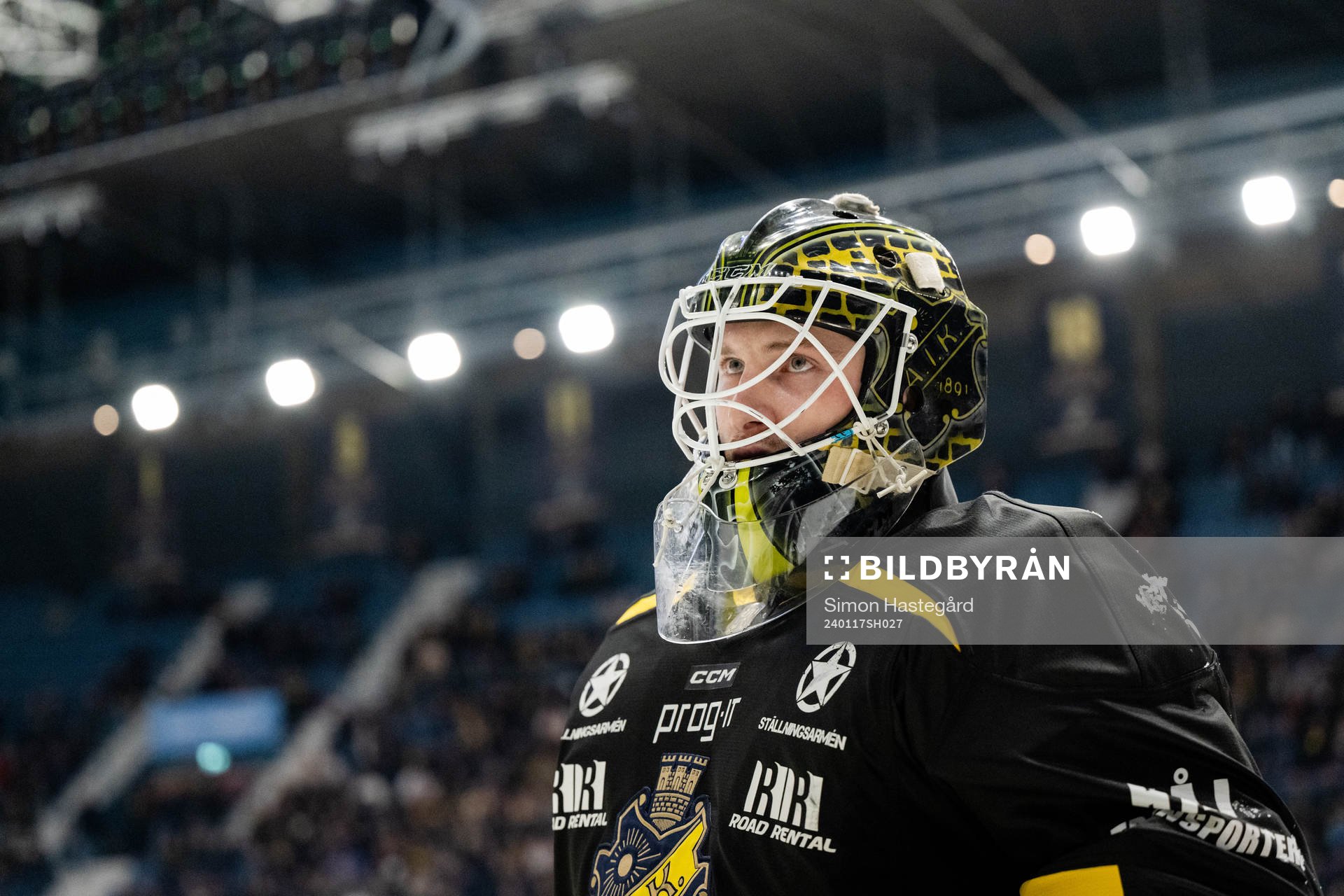AIKs målvakt Antoine Bibeau