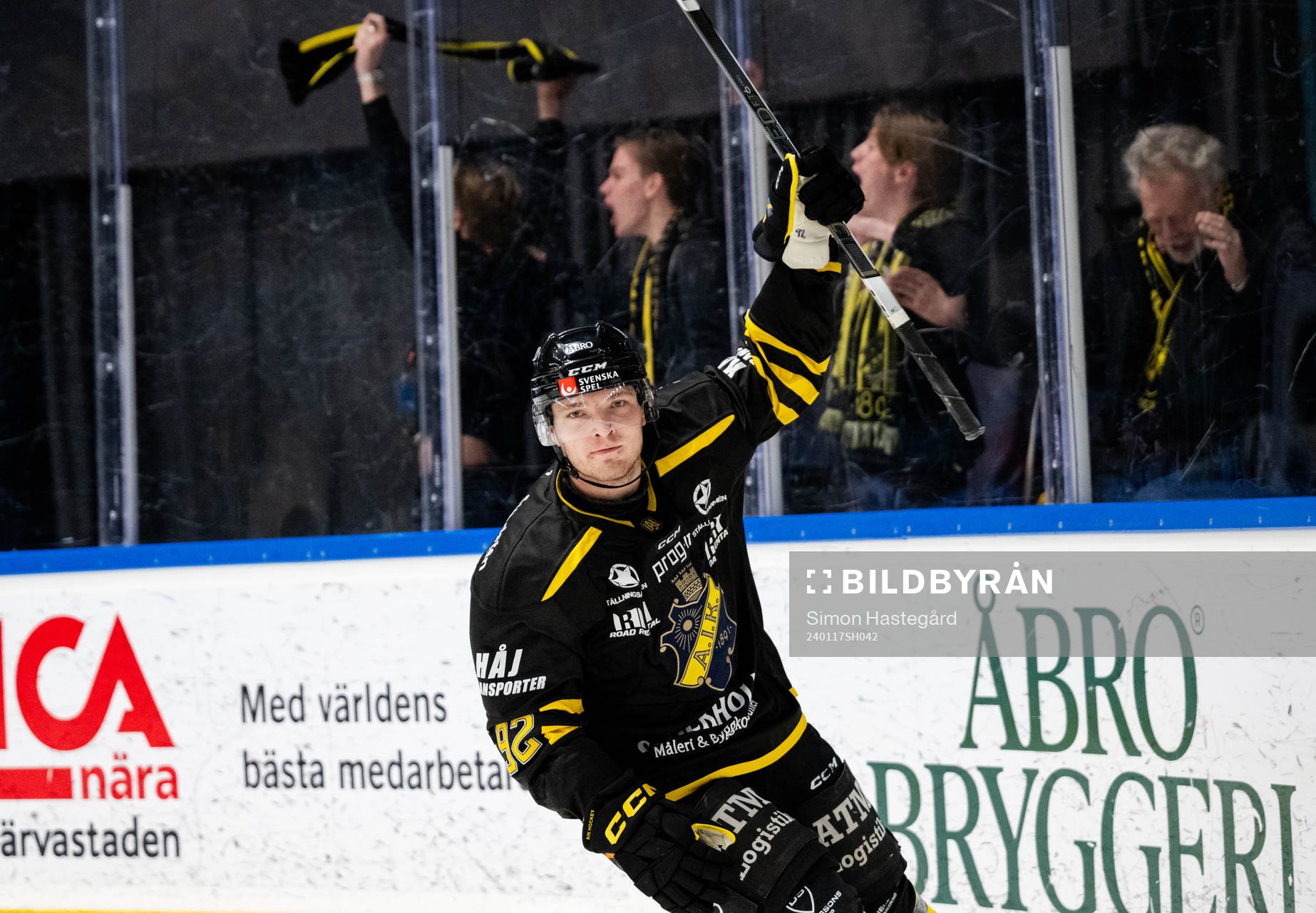 AIKs Zion Nybeck jublar
