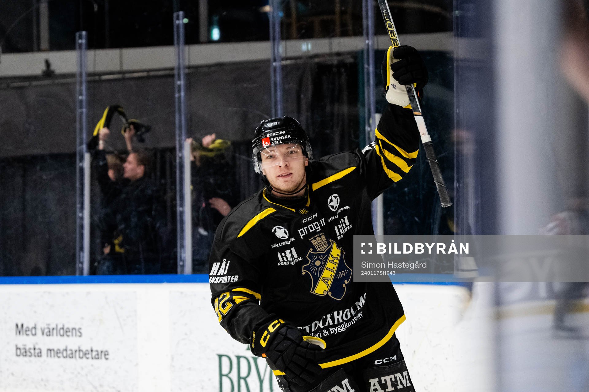AIKs Zion Nybeck jublar